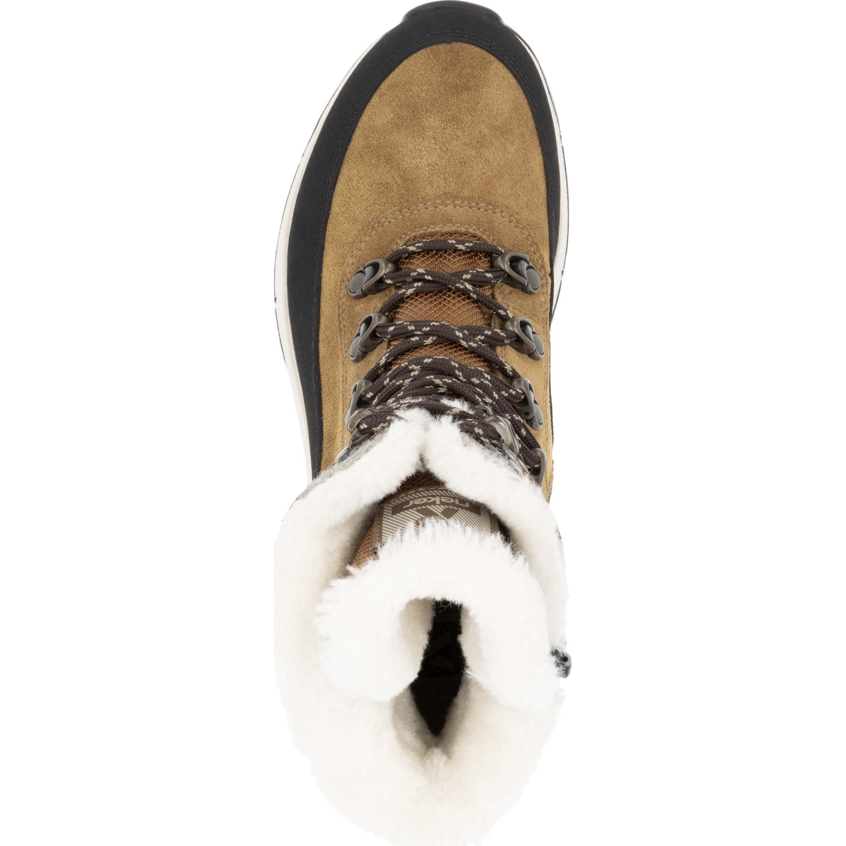 RIEKER EVOLUTION Aulinukai moterims, Ruda, Ladies mid height boots 7