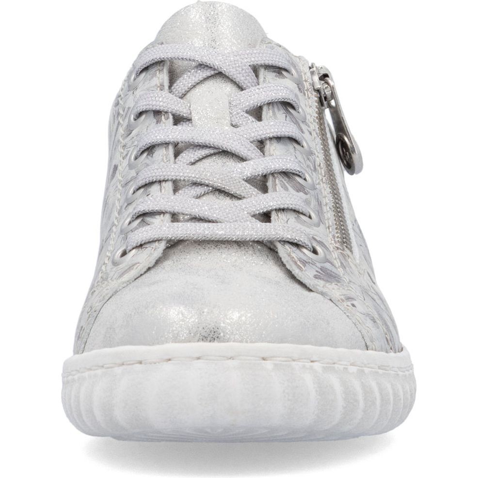 RIEKER Laisvalaikio bateliai moterims, Sidabrinė, Sneakers 6