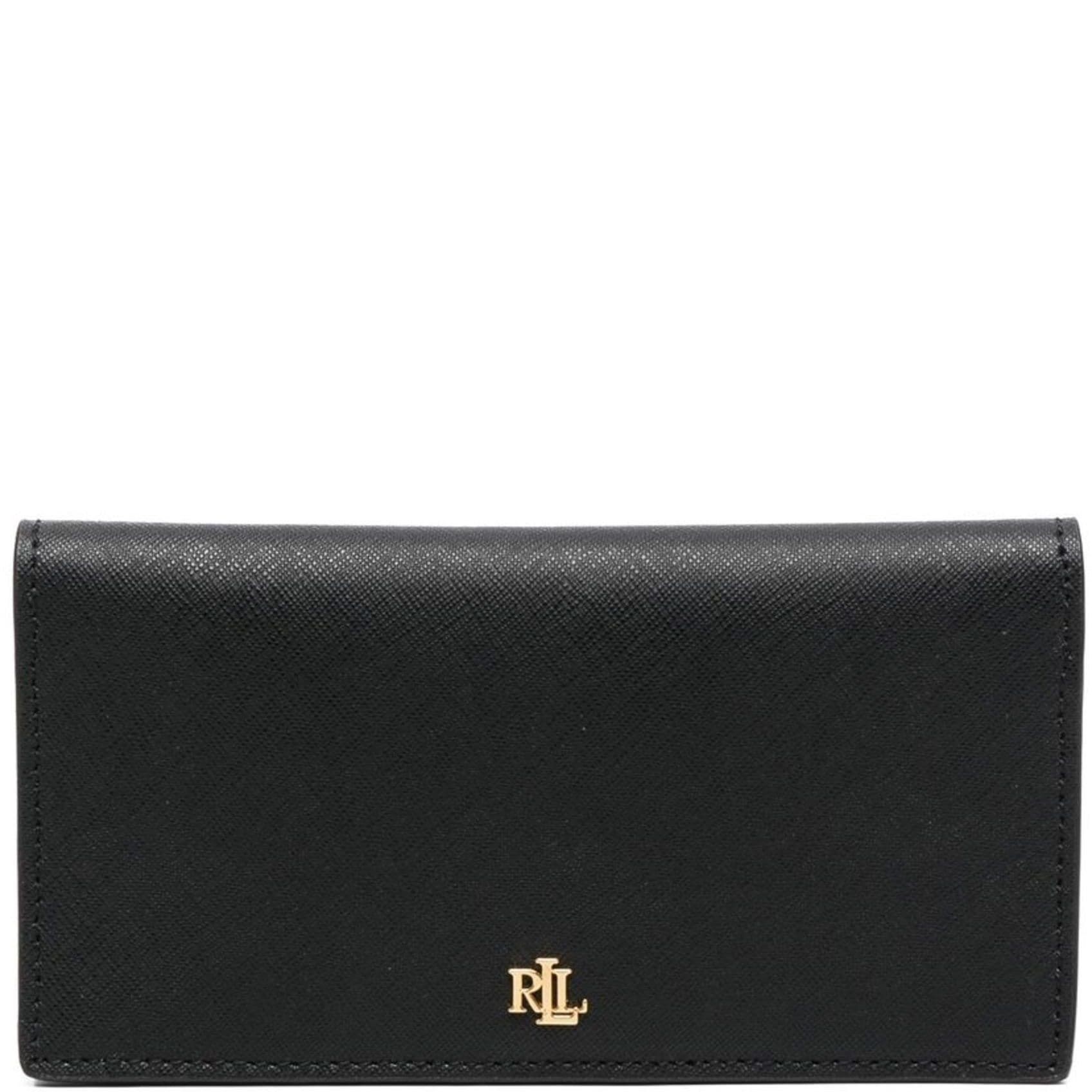 LAUREN RALPH LAUREN Piniginė moterims, Juoda, Slim medium wallet 1