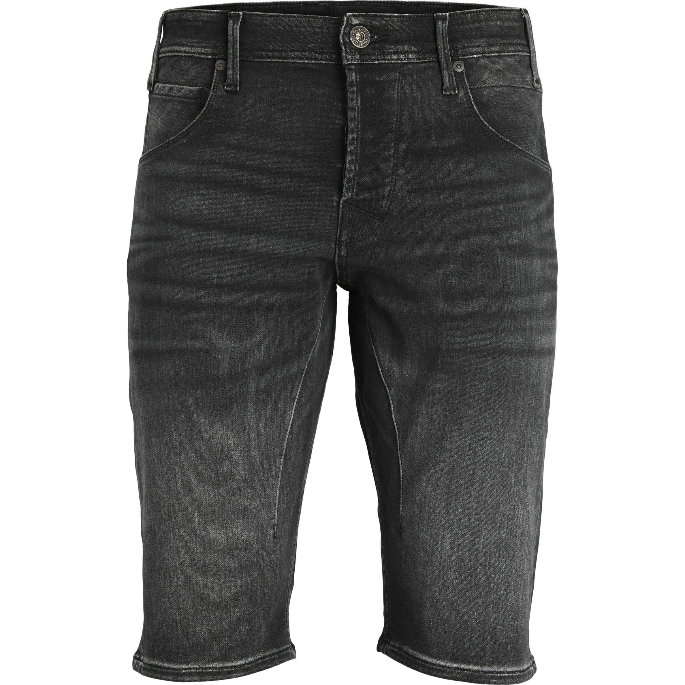 JACK & JONES Šortai vyrams, Juoda, JJISCALE JJLONG SHORTS 1
