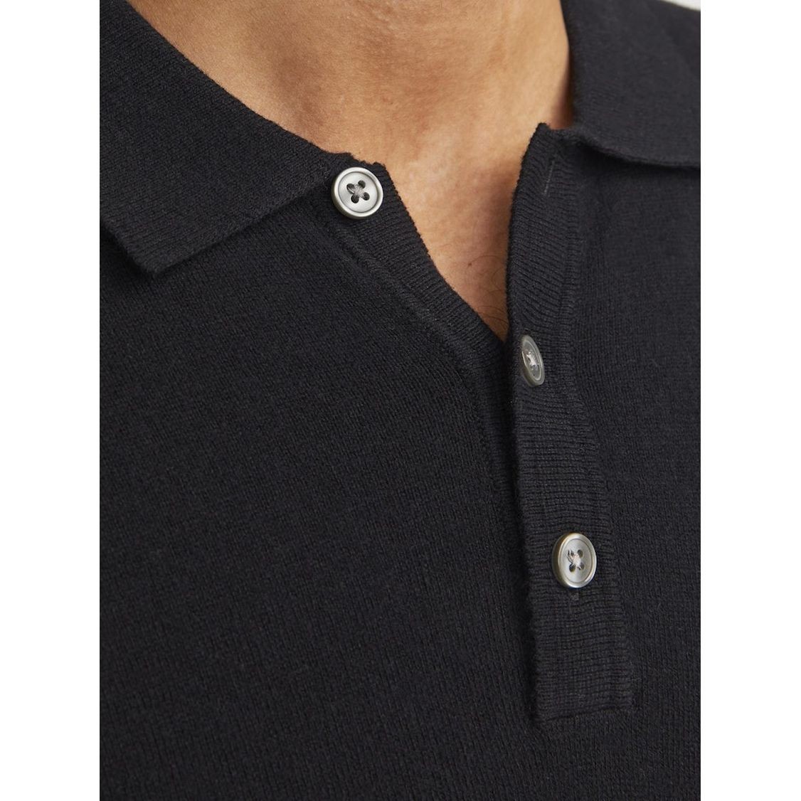 JACK & JONES Megztinis vyrams, Juoda, Jjeemil pullover 5