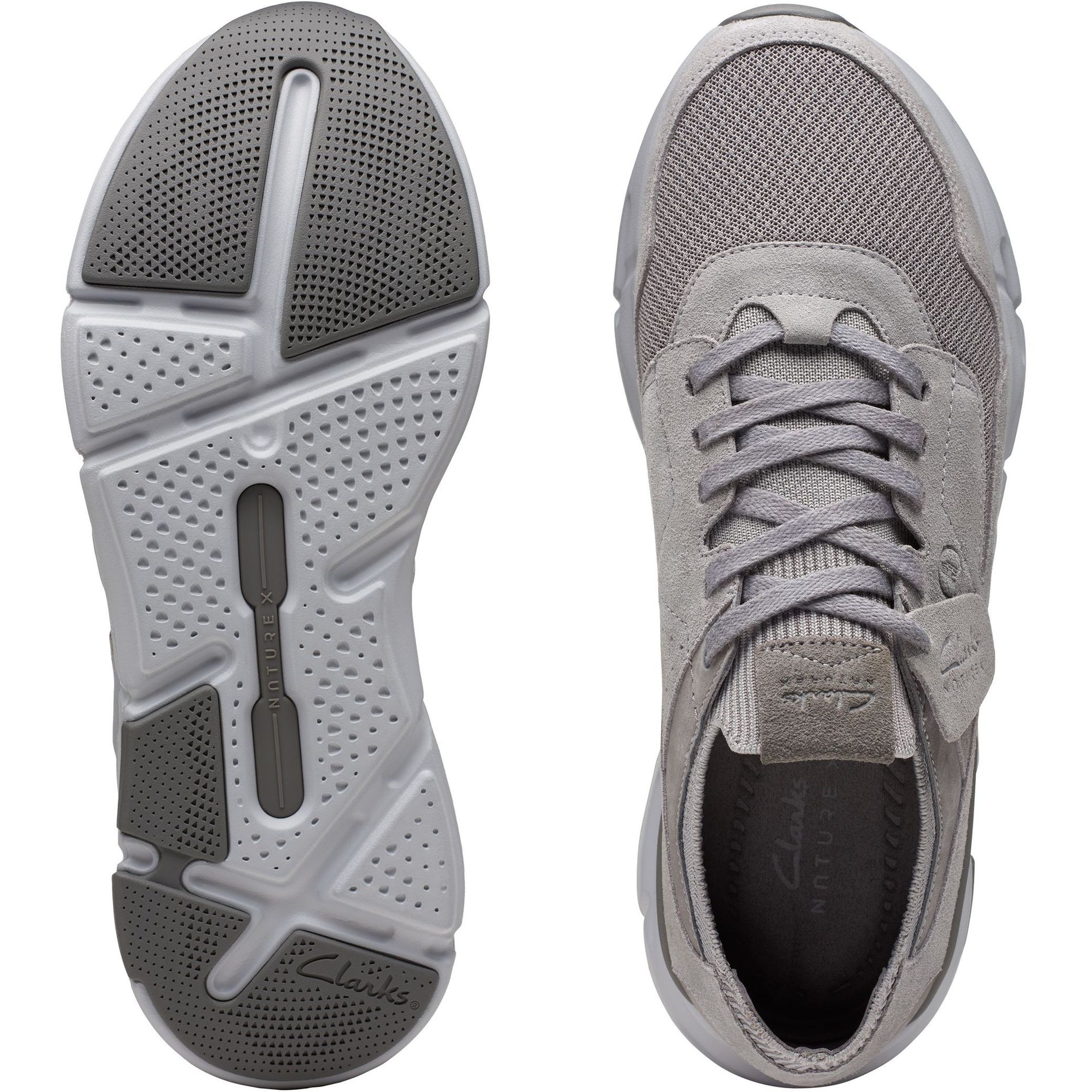 CLARKS Laisvalaikio bateliai vyrams, Pilka, NXE Lo leisure 7