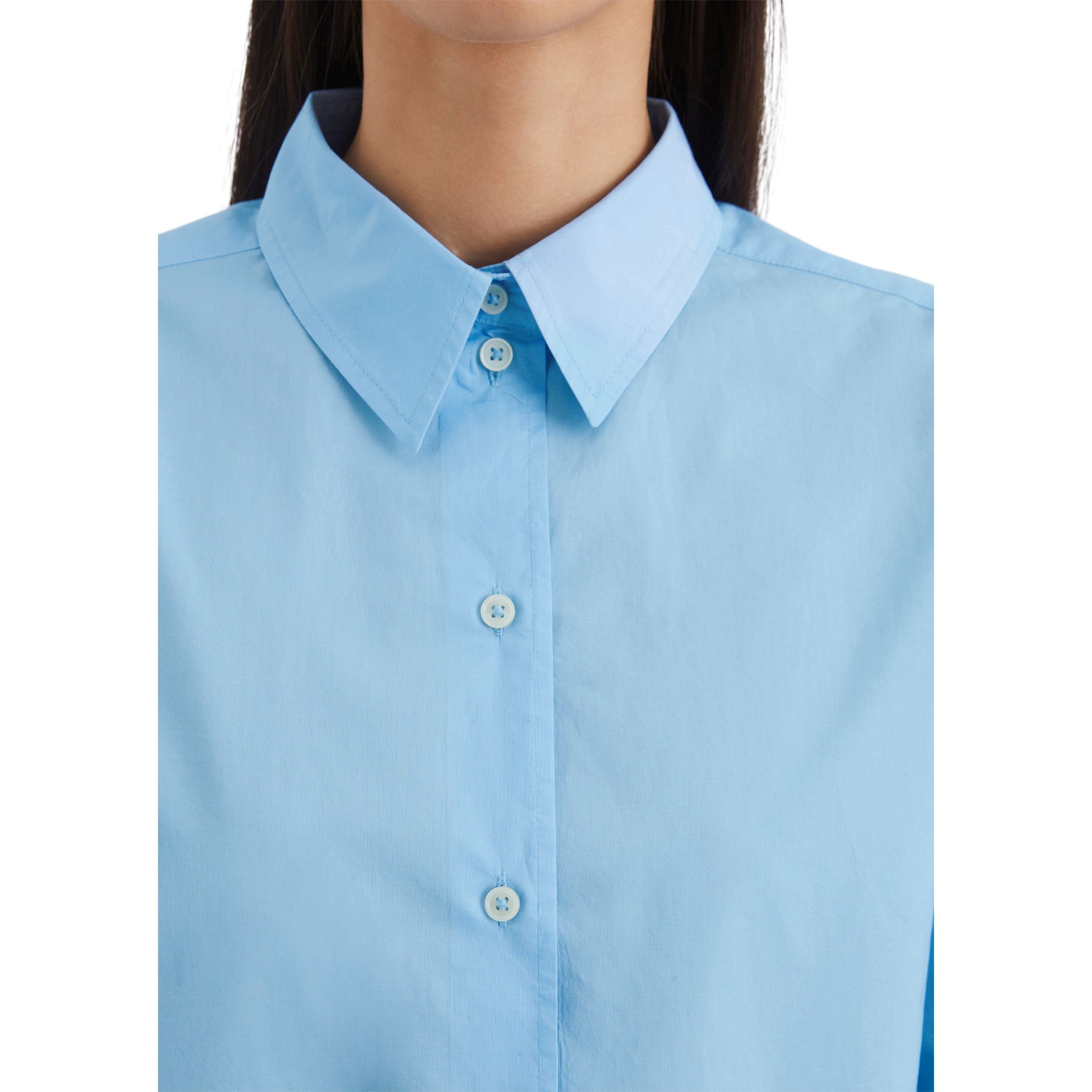 MARC O'POLO Marškiniai ilgomis rankovėmis moterims, Mėlyna, Shirts lon 502092142331 4