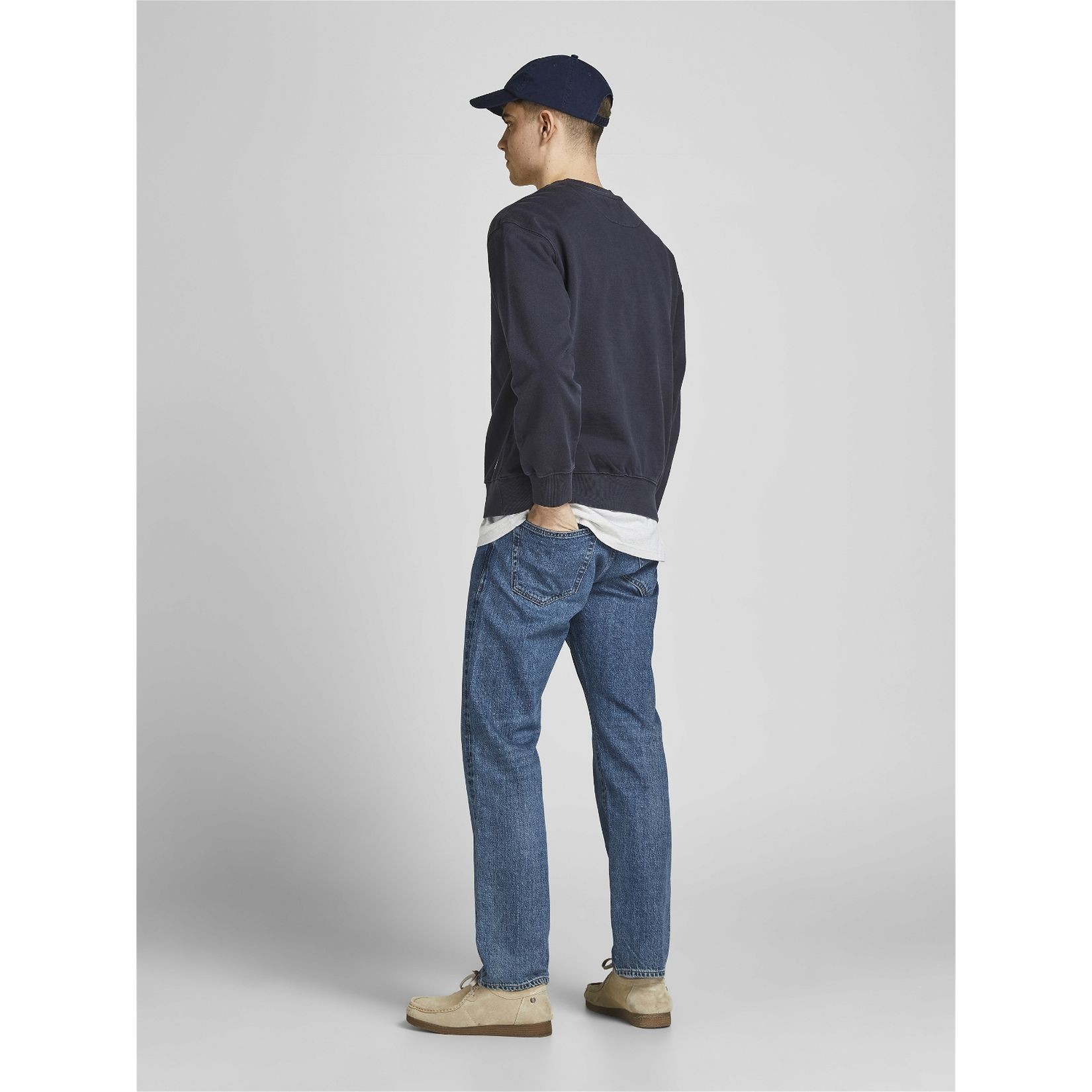 JACK & JONES Kelnės vyrams, Mėlyna, Kelnės 4