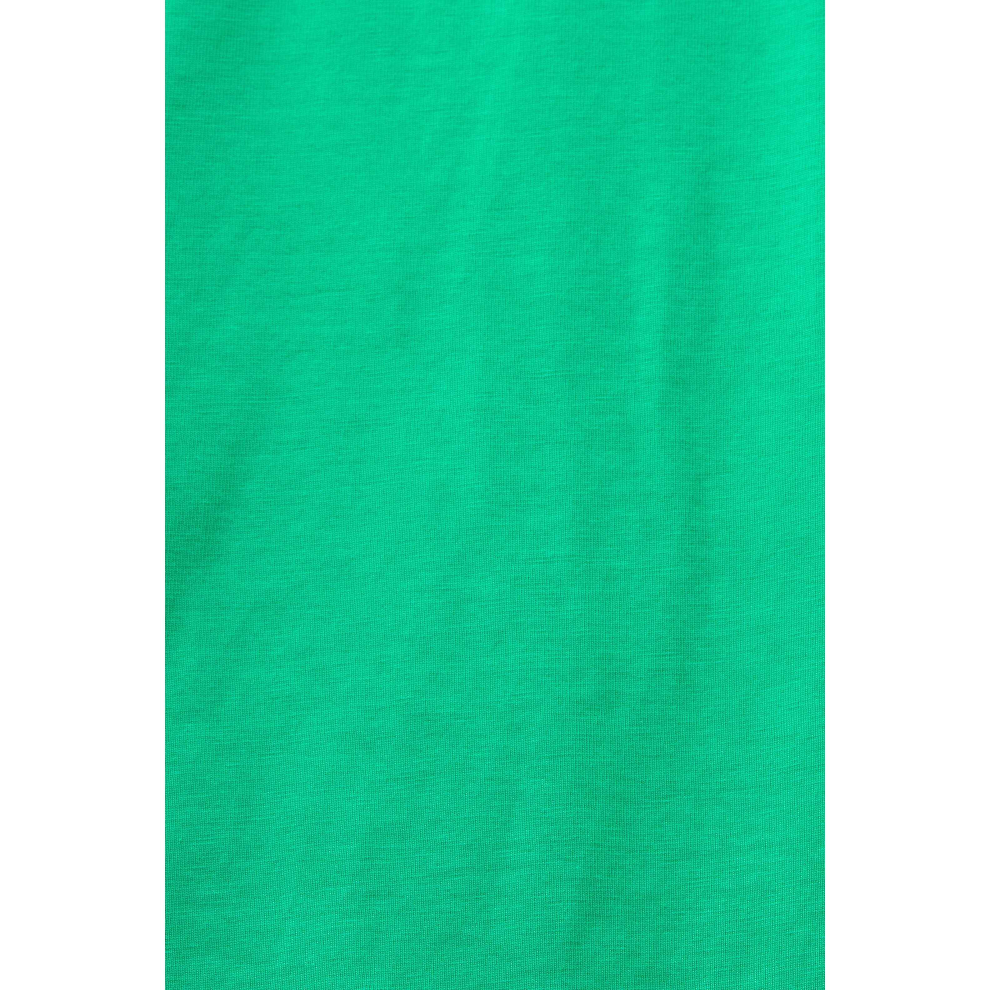 ESPRIT Marškinėliai vyrams, Žalia, ocs slim cn ssl T-Shirts 4