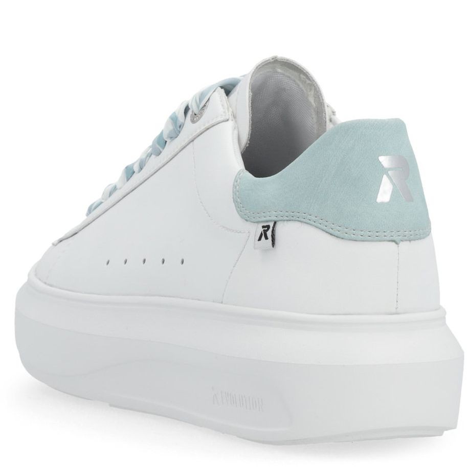 RIEKER Laisvalaikio bateliai moterims, Balta, LEISURE 5