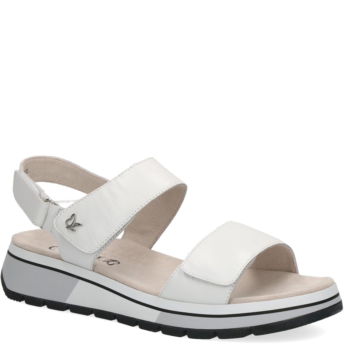 CAPRICE Basutės moterims, Balta, Sandals 1