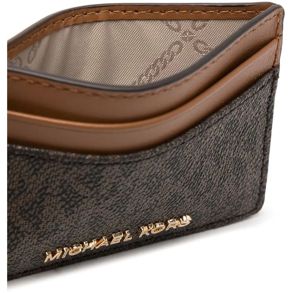 MICHAEL KORS Piniginė moterims, Ruda, Card holder 3