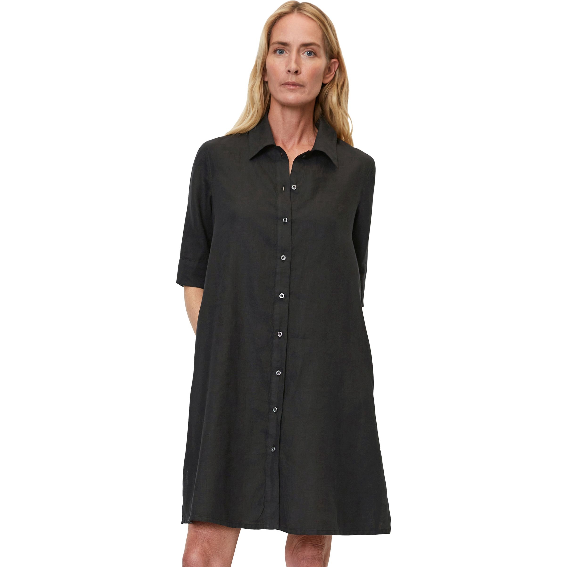 MARC O'POLO Mini suknelė moterims, Juoda 2