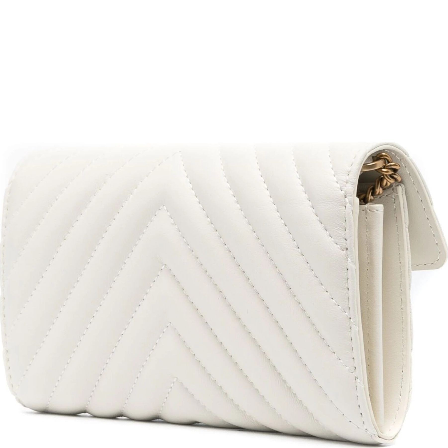 PINKO Rankinė per petį moterims, Balta, Mini love crossbody bag 2