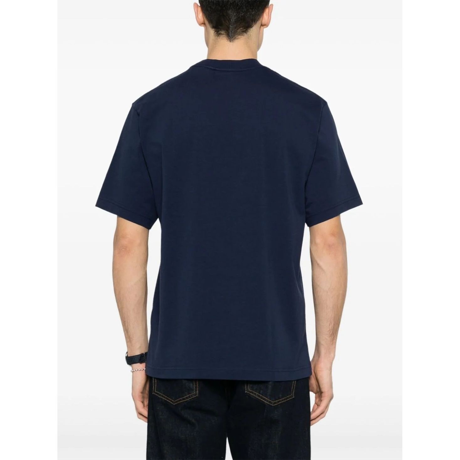 AXEL ARIGATO Marškinėliai trump. rankovėmis vyrams, Mėlyna, Signature t-shirt 3