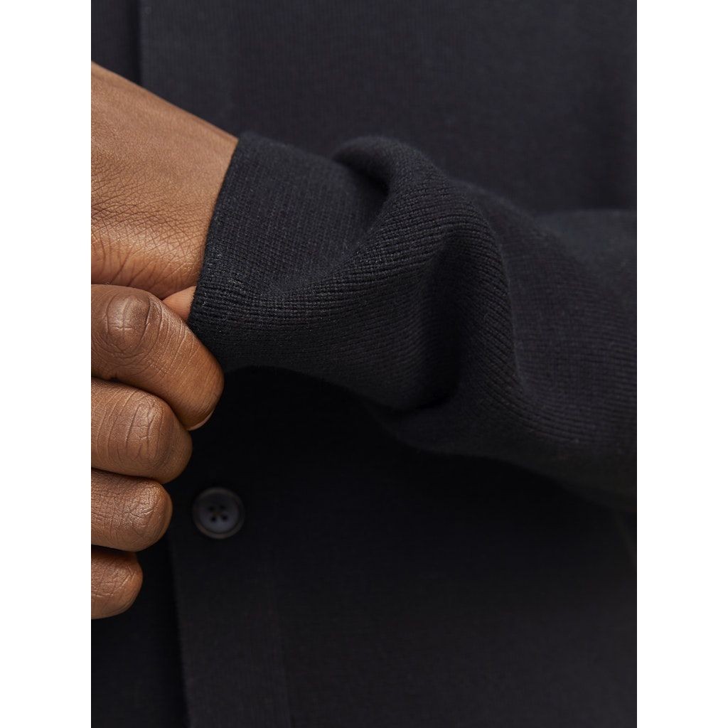 JACK & JONES Kardiganas vyrams, Juoda, Milano cardigan 2