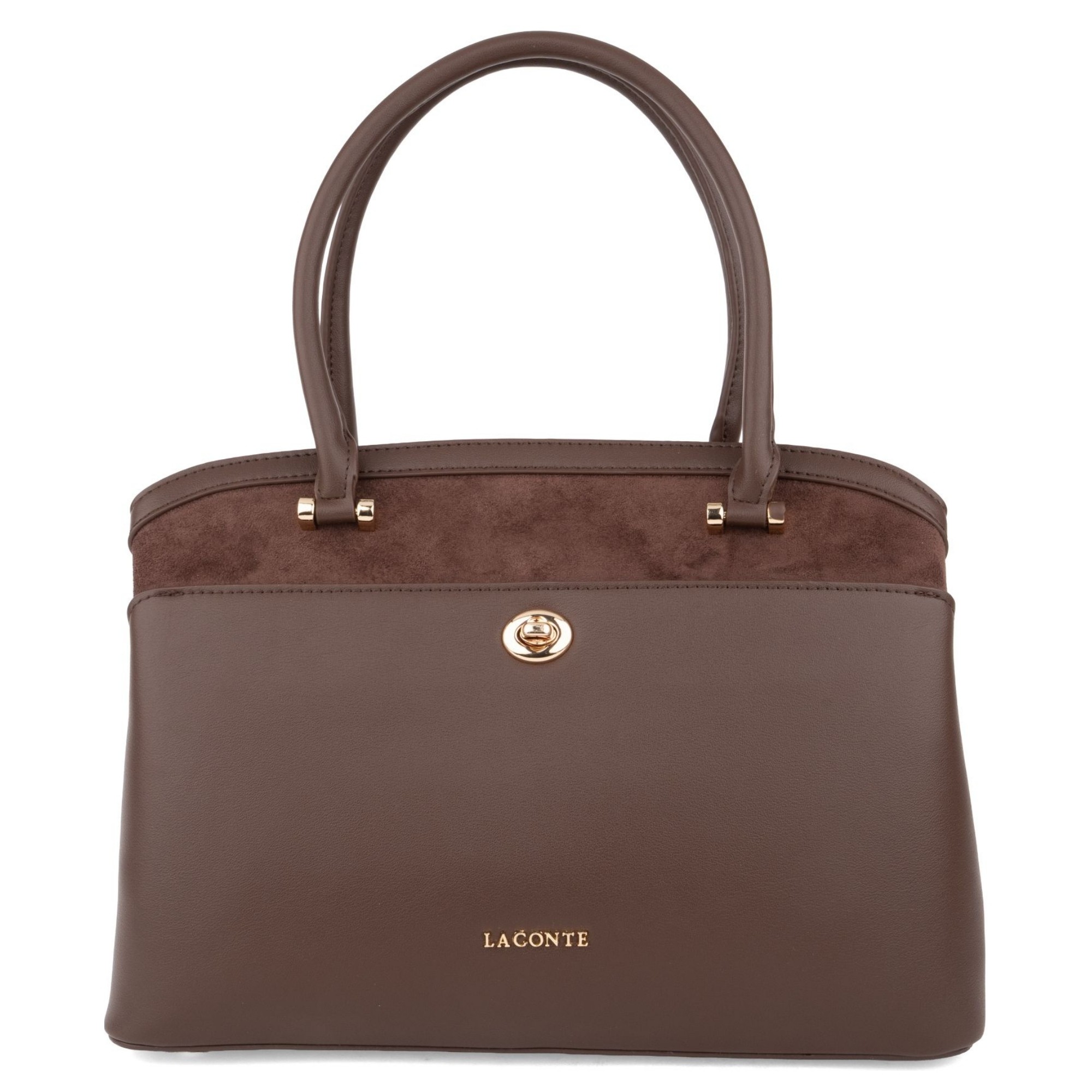 LA CONTE Pirkinių krepšys moterims, D.brown, Tote bag 1