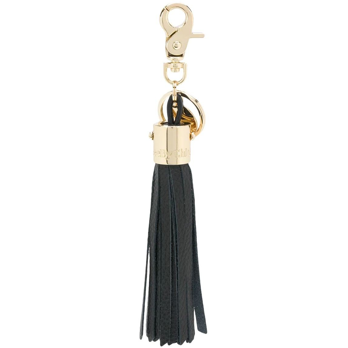 SEE BY CHLOE Pakabutis moterims, Juoda, Vicki key ring 1