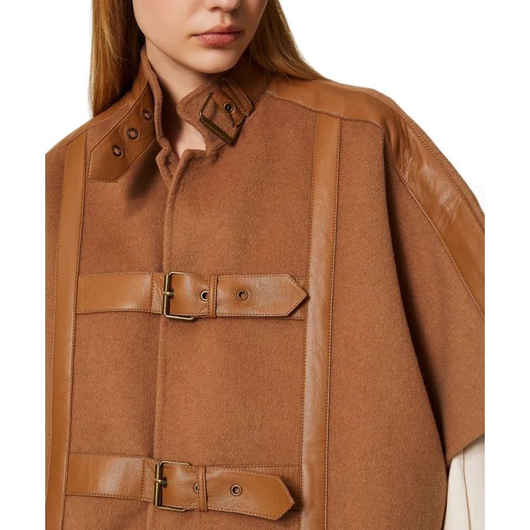 TWINSET Mini suknelė moterims, Ruda, Mini dress 2