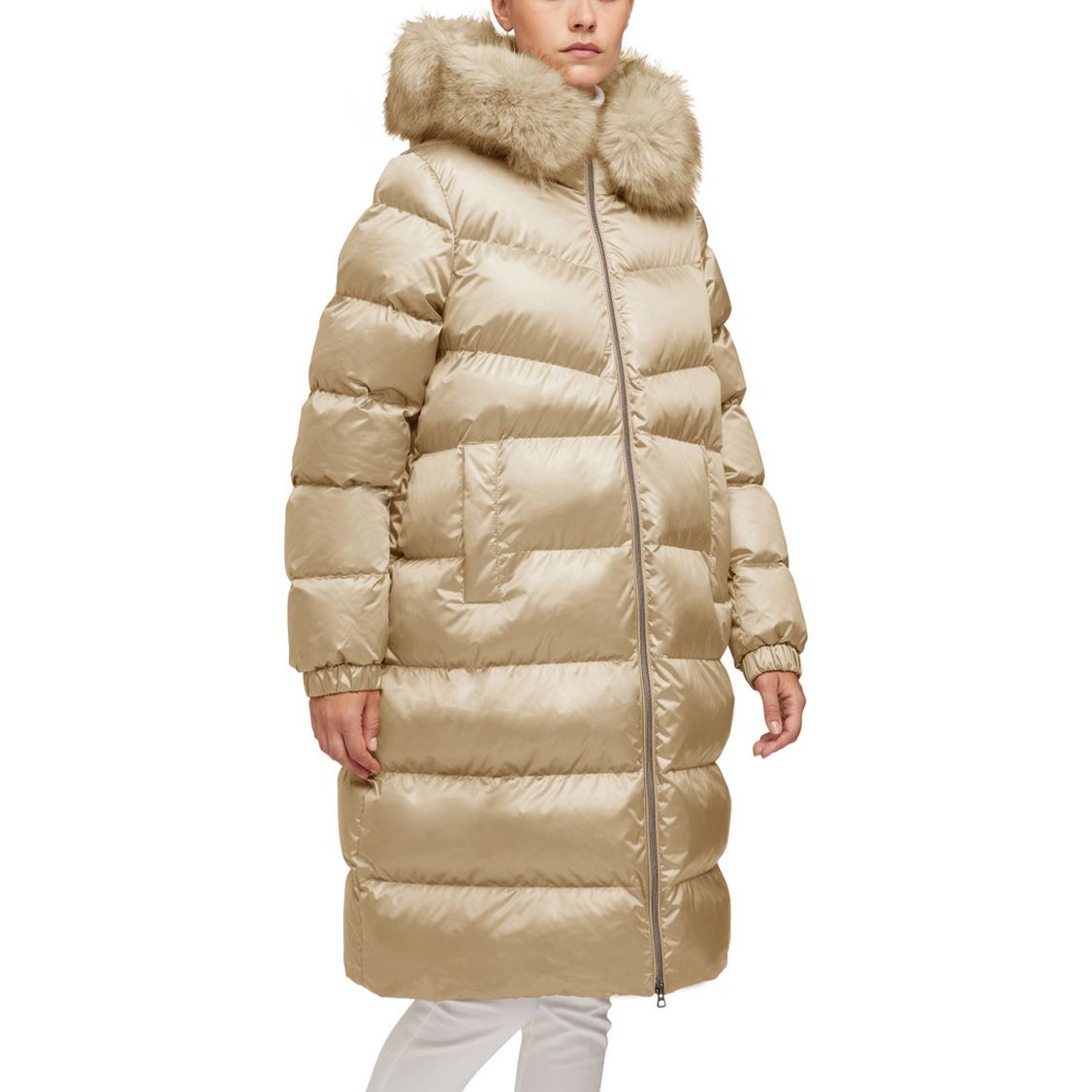 GEOX Striukė moterims, Smėlio, Backsie jackets 4