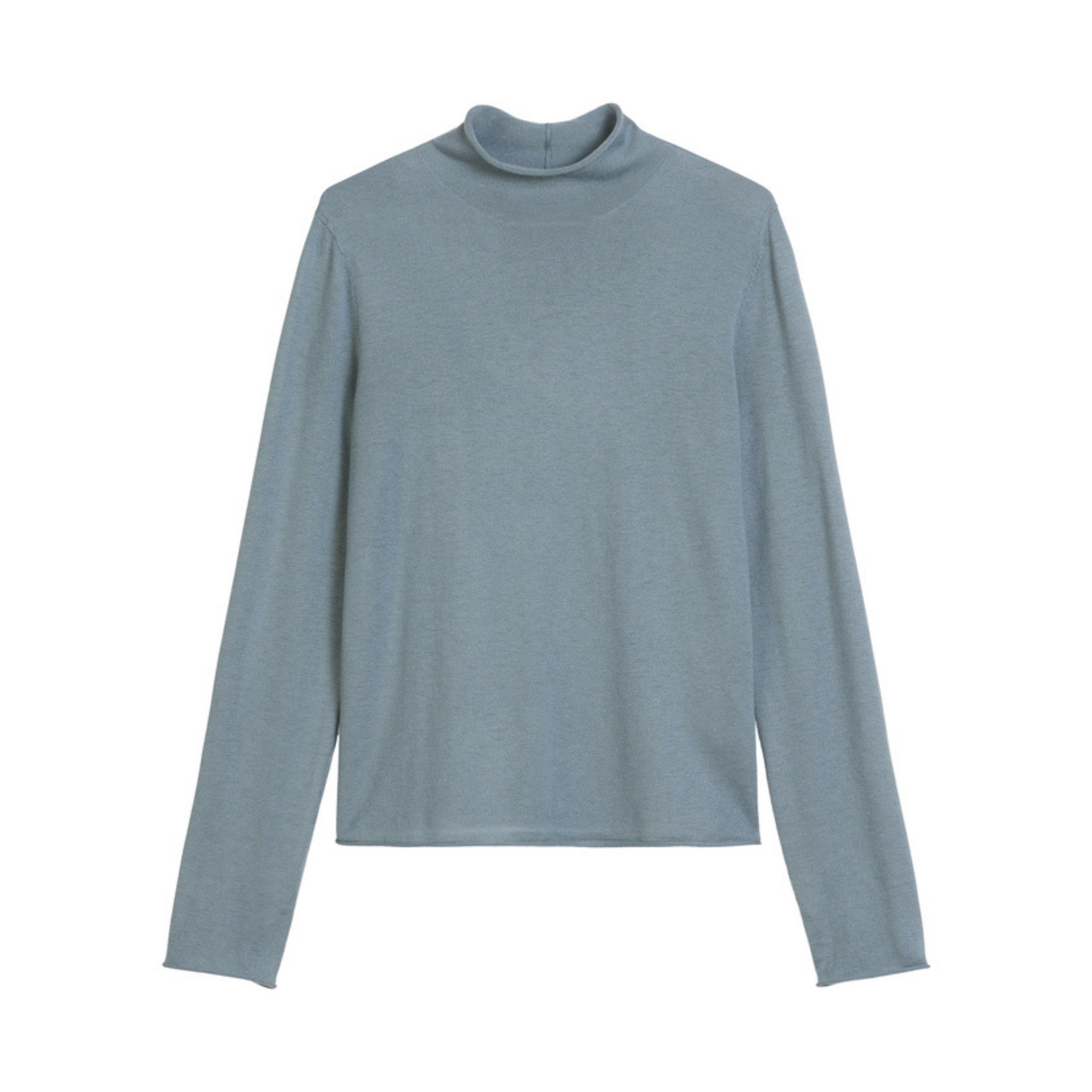 MARC O'POLO Palaidinės aukštinta apykakle moterims, Mėlyna, 510608060215 Turtn tops