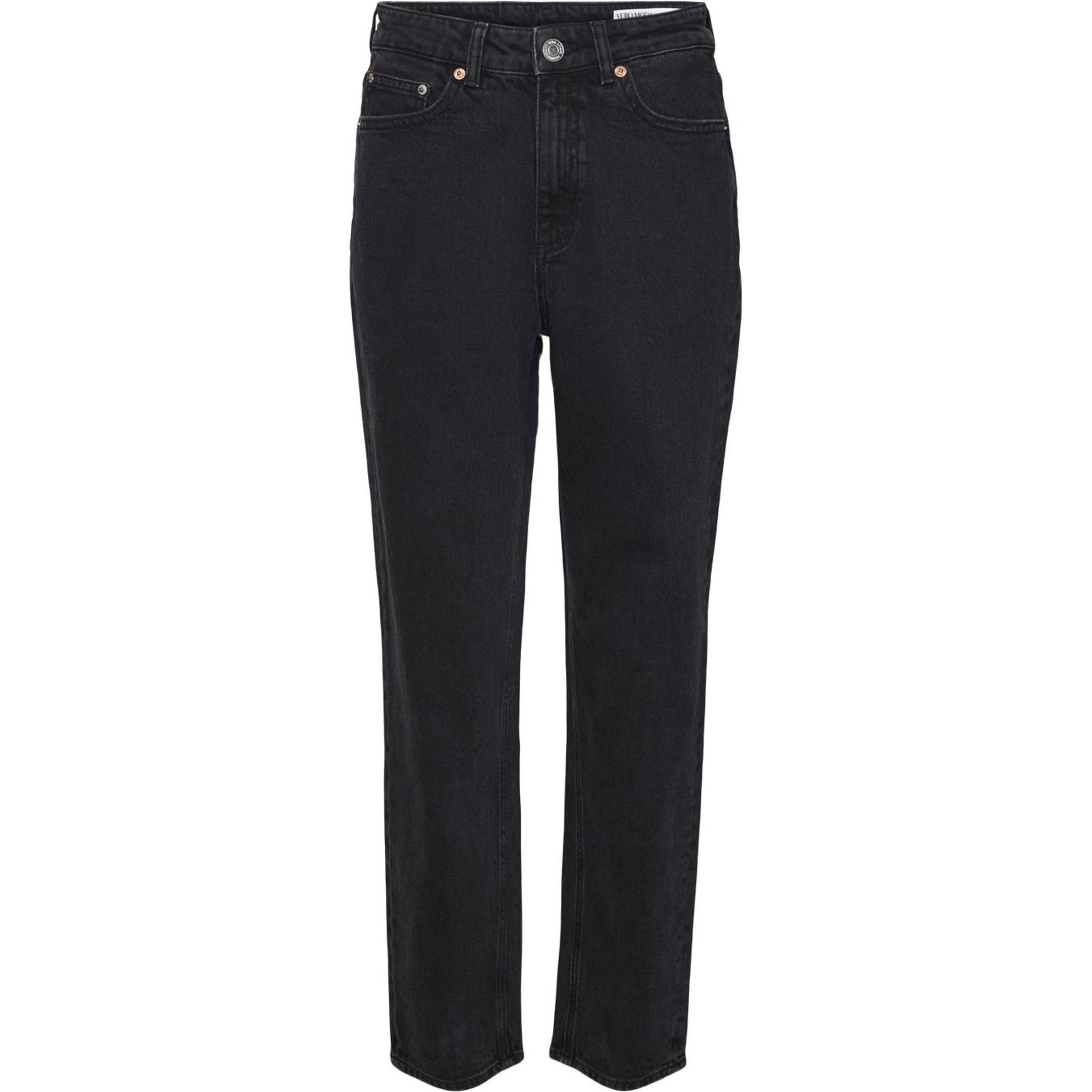 VERO MODA Aptempti džinsai moterims, Juoda, Tessa mom jeans 1