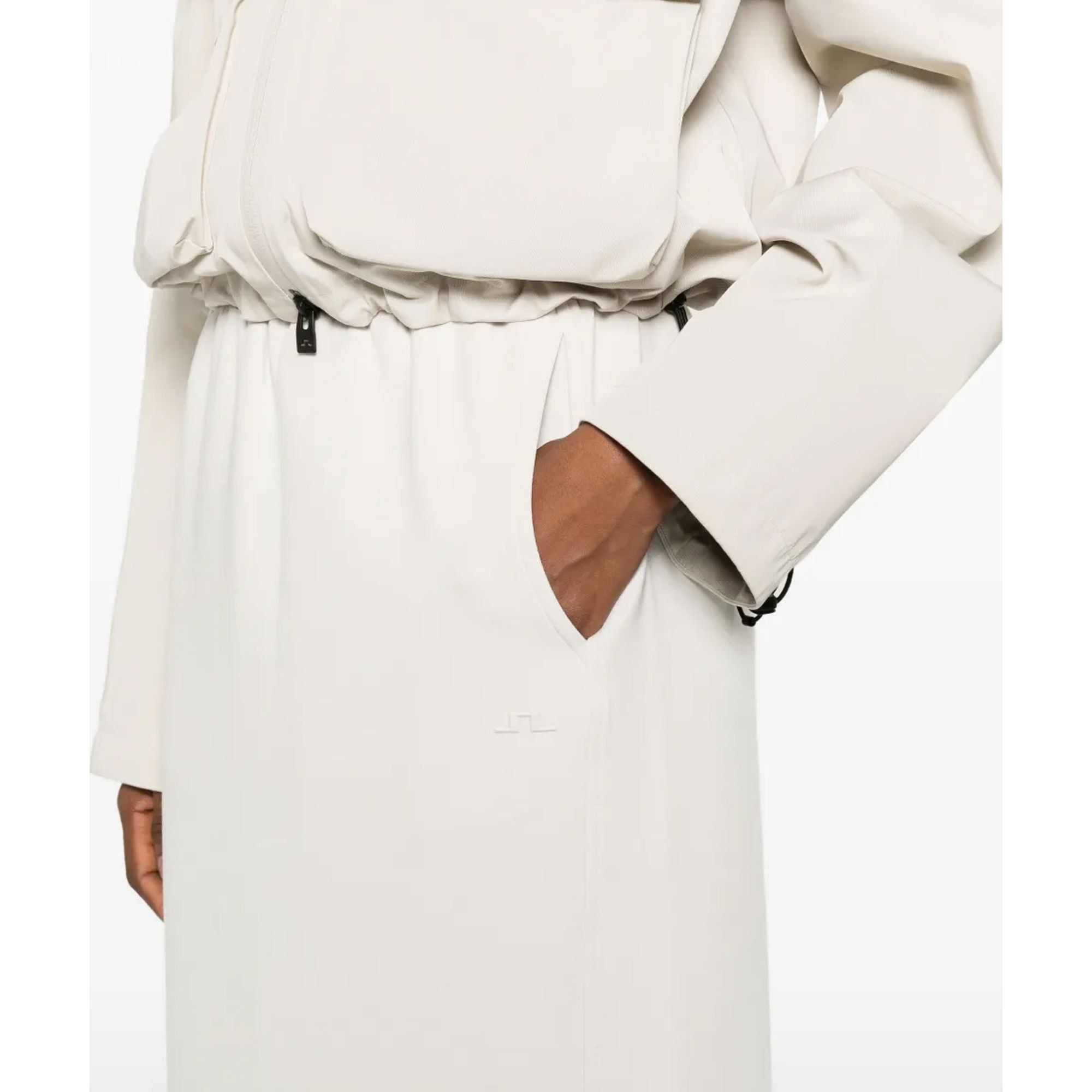 J.LINDEBERG Midi sijonas moterims, Smėlio, Paula jerseysweat skirt 4