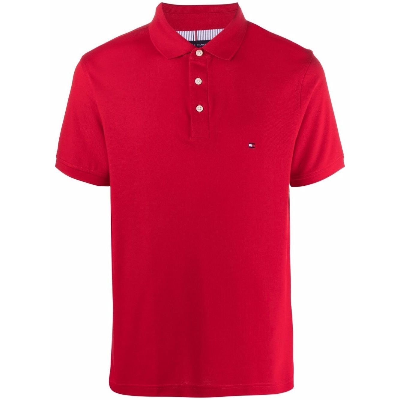 TOMMY HILFIGER Polo marškiniai ilgos rank. vyrams, Raudona, 1985 slim polo 1