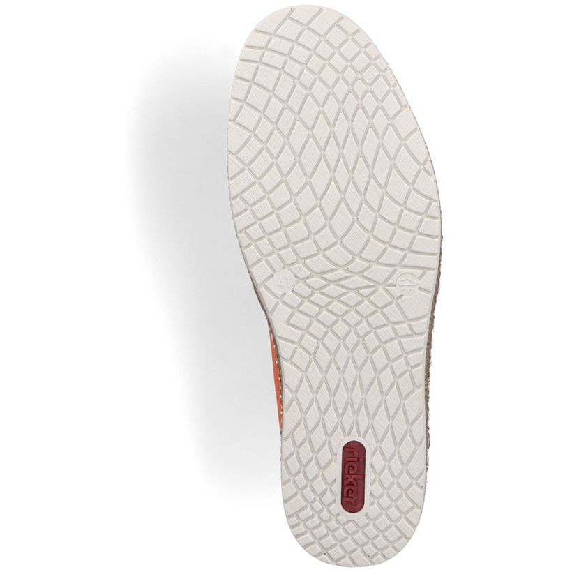 RIEKER Laisvalaikio bateliai vyrams, Oranžinė, LEISURE 14