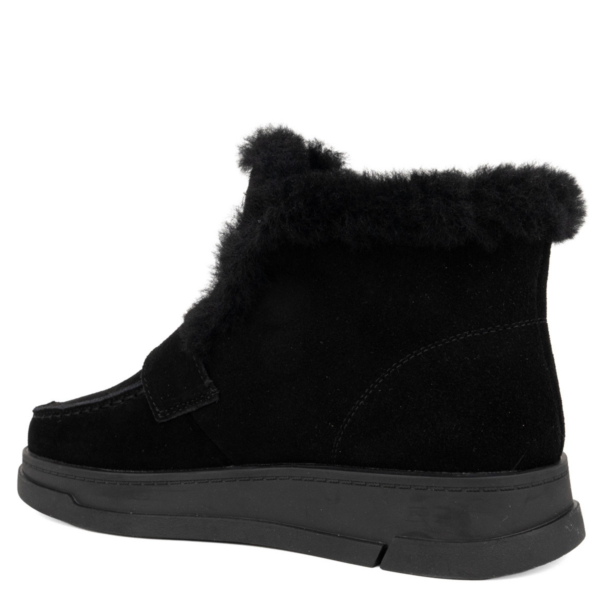 LA CONTE Pašiltinti aulinukai moterims, Juoda, Wm booties 3