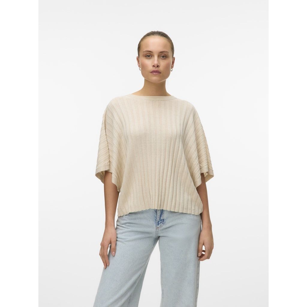 VERO MODA Palaidinės moterims, Baige, Barbados v-back pullover 3