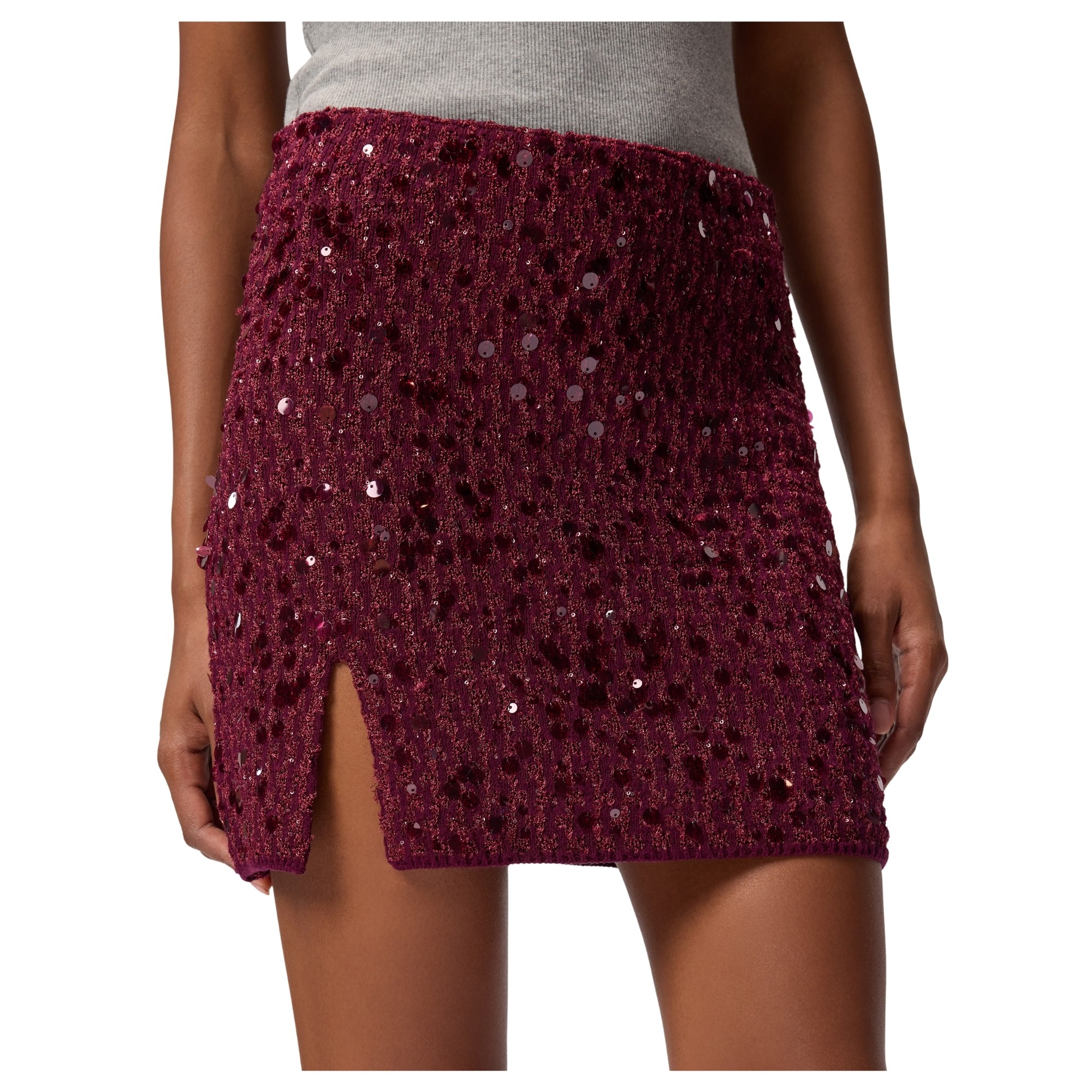 PINKO Midi sijonas moterims, Vyšninė, Gimme skirt 3