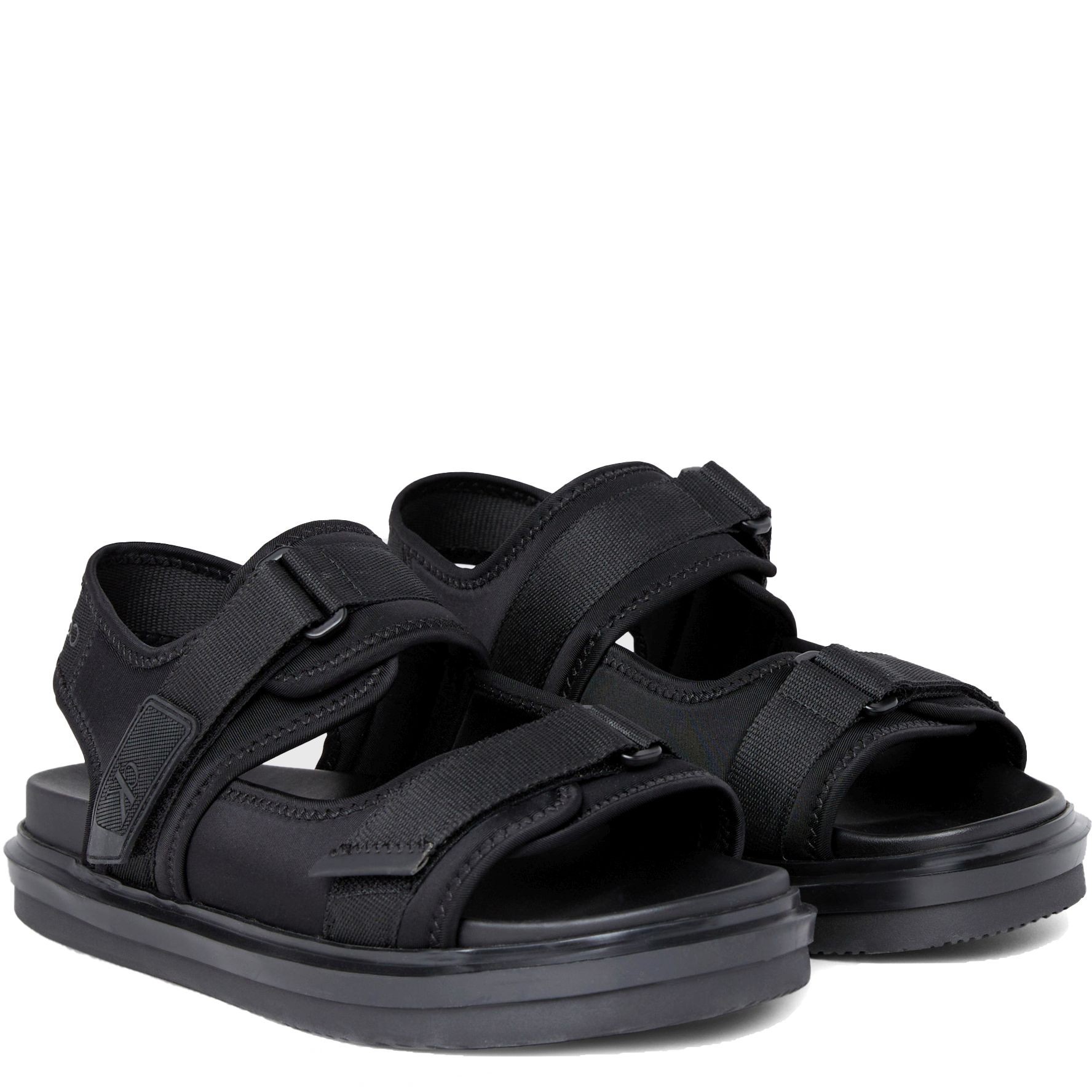 CALVIN KLEIN JEANS Basutės vyrams, Juoda, Sandal velcro 1