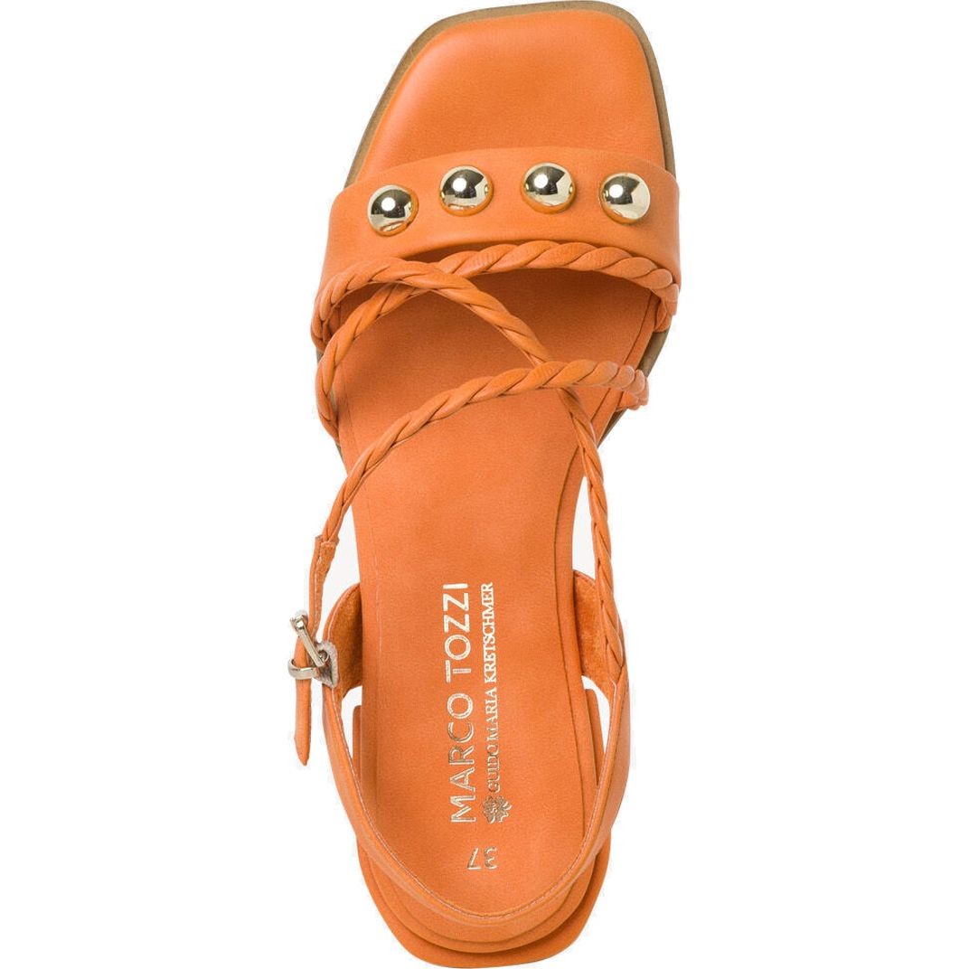 MARCO TOZZI Basutės moterims, Oranžinė, SANDALS 4