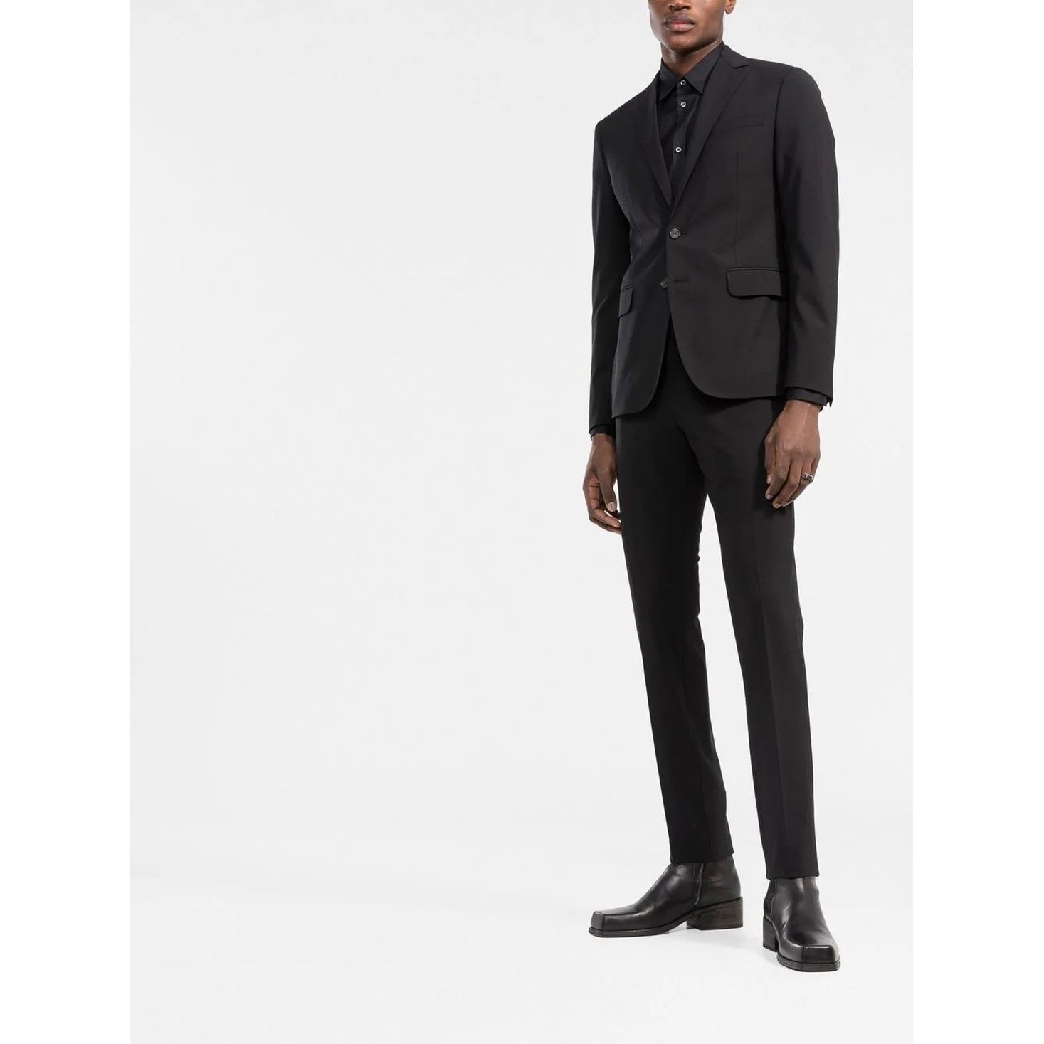 DSQUARED2 Marškiniai ilgomis rankovėmis vyrams, Juoda, Shirt 2