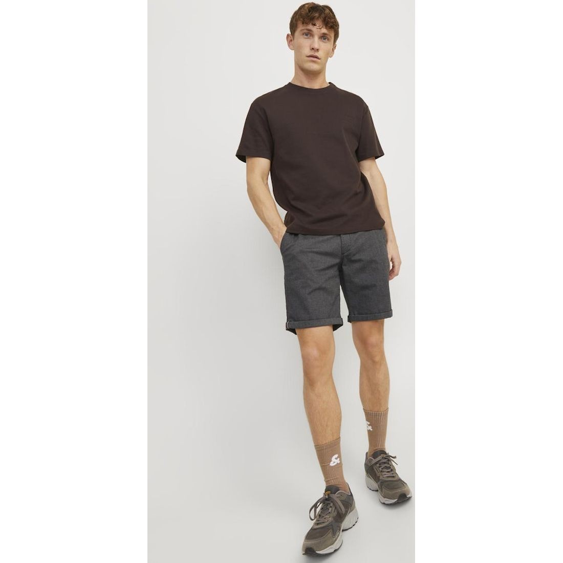 JACK & JONES Šortai vyrams, Smėlio, JPSTFURY JJSHORTS SN 7