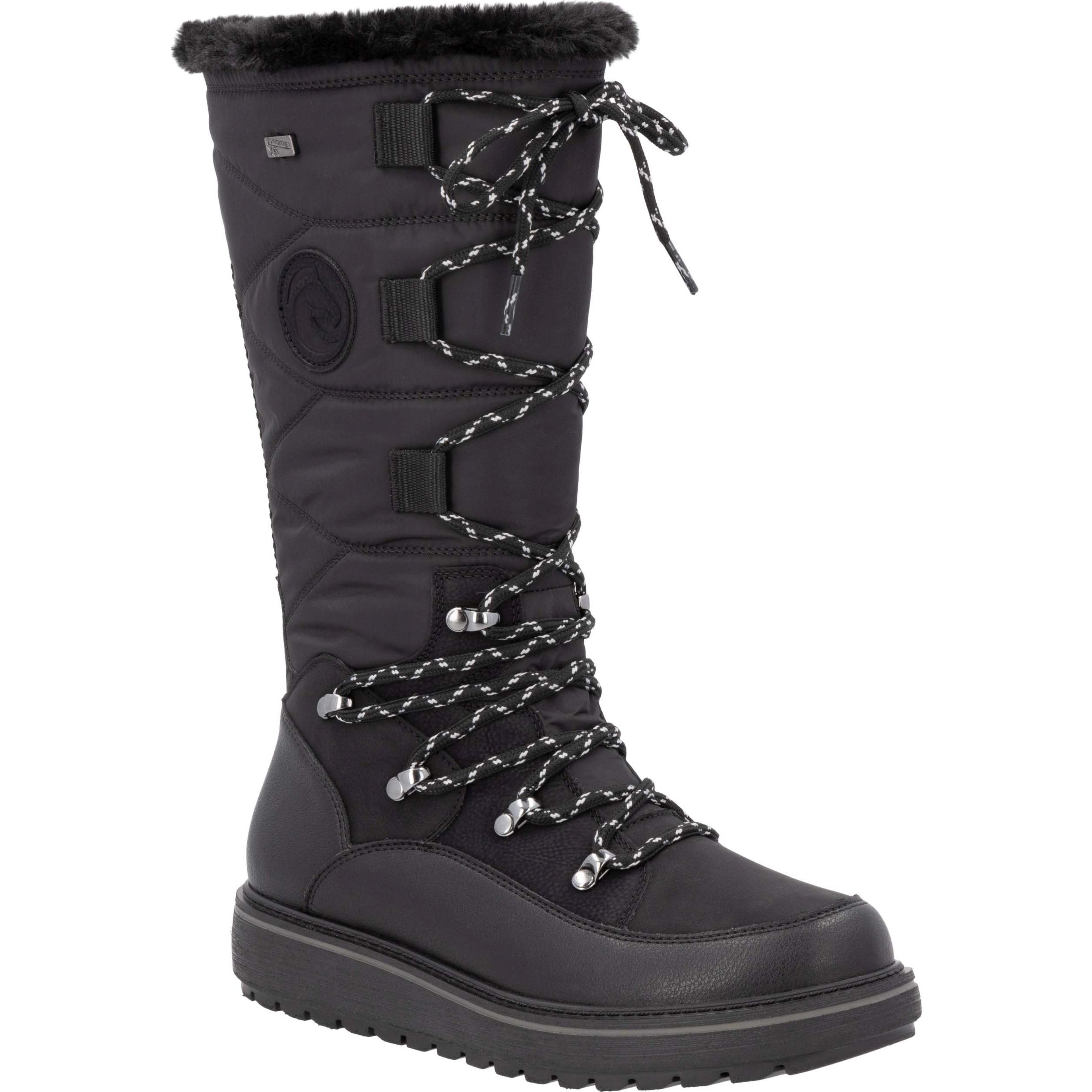 REMONTE Auliniai moterims, Juoda, Ladies' boots 1