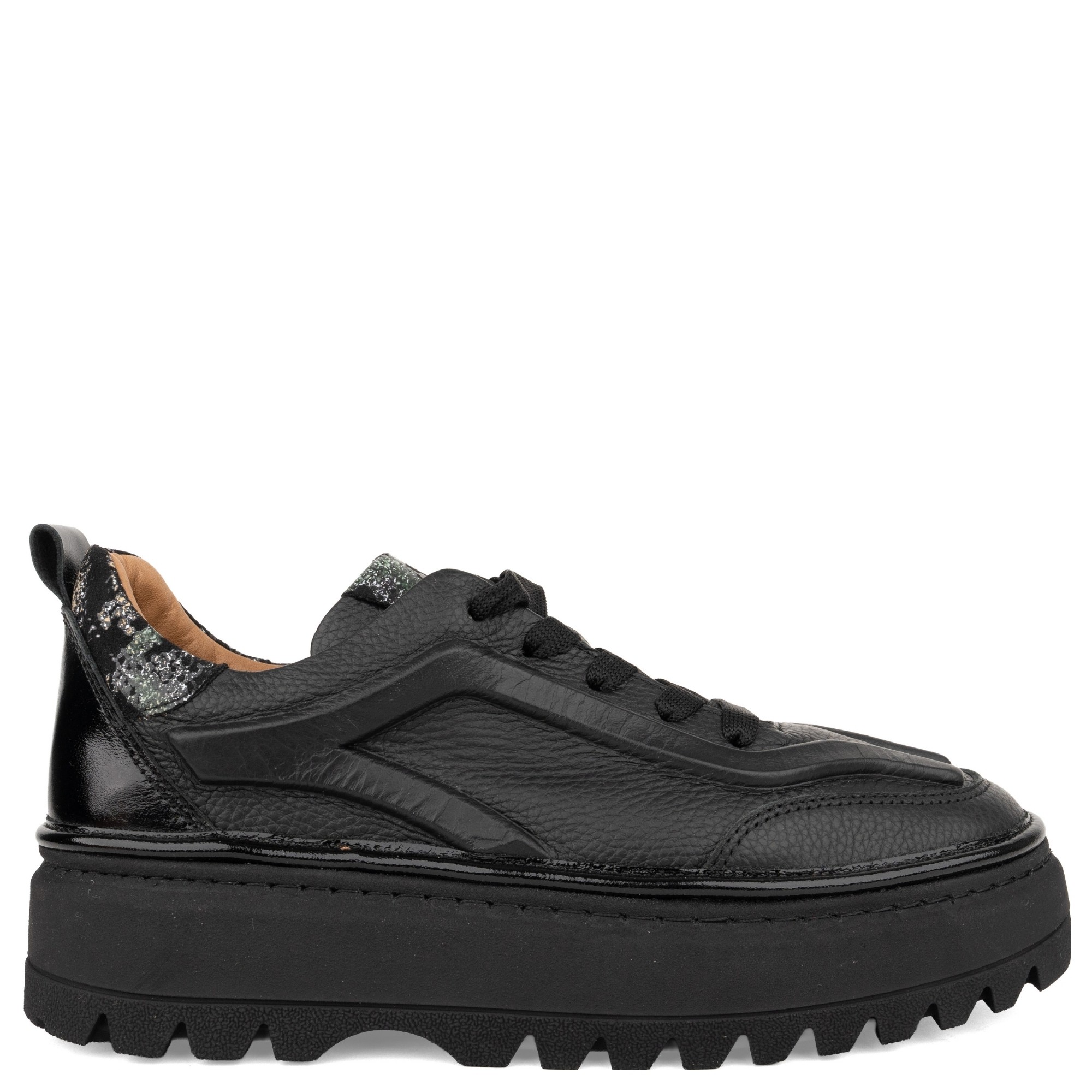 SERGIO MORETTI Sportbačiai moterims, Juoda, Sneakers 2