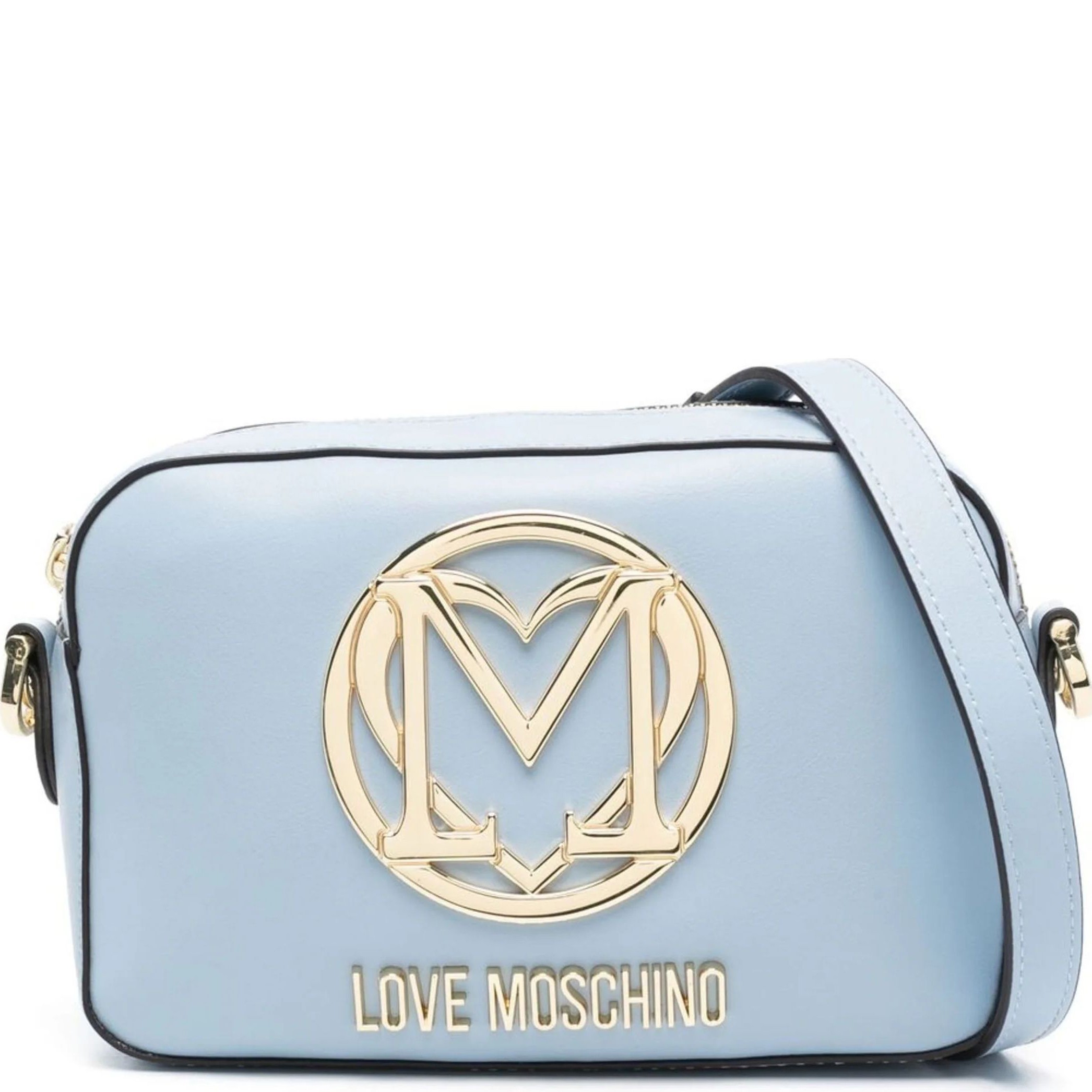 LOVE MOSCHINO Rankinė per petį moterims, Mėlyna, Crossbody 1