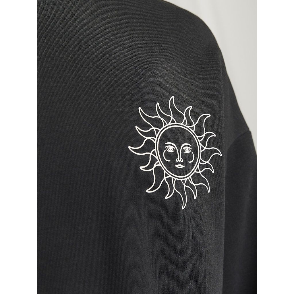 JACK & JONES Megztinis vyrams, Juoda, Mystic sweat crew neck 7