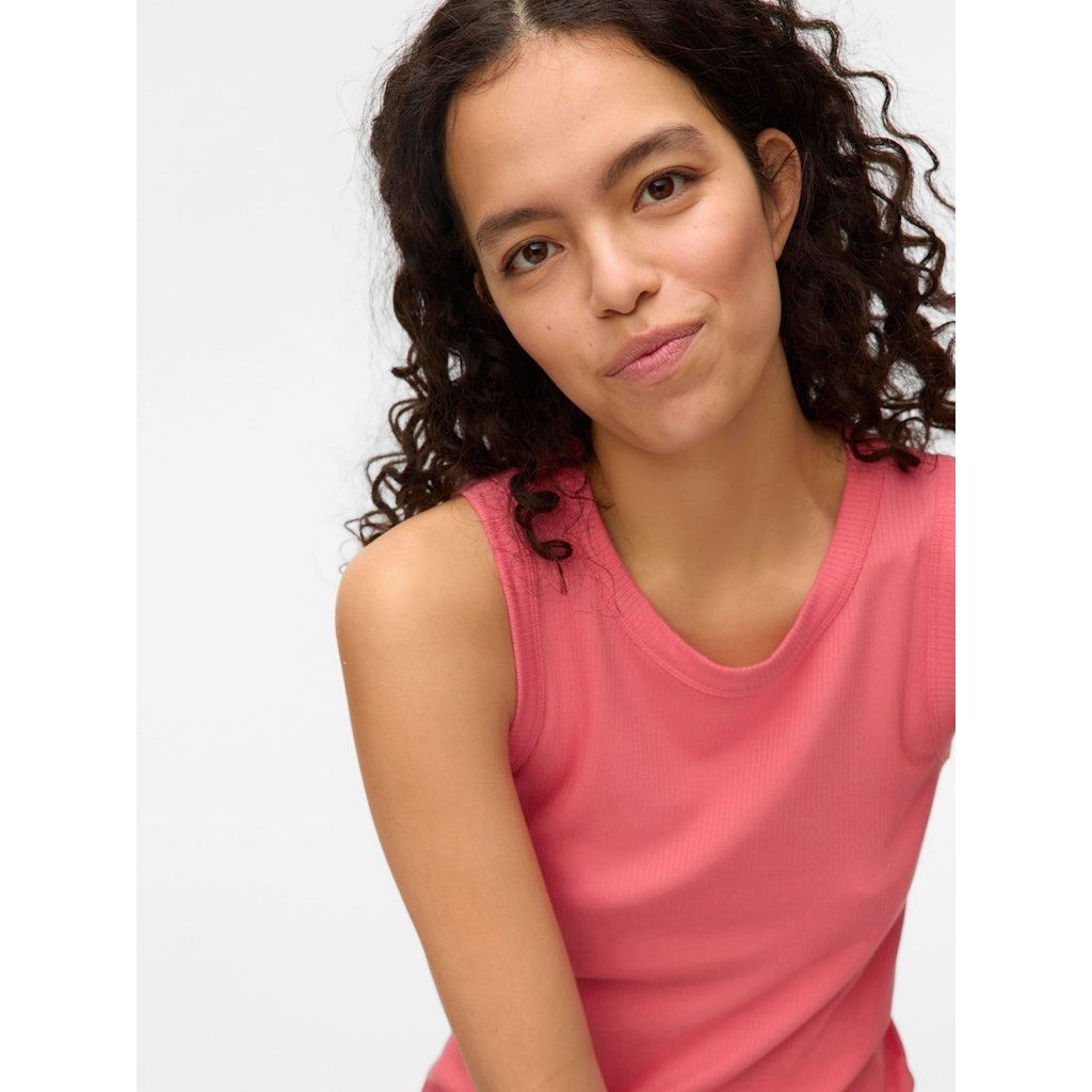 VERO MODA Marškiniai be rankovių moterims, Rožinė, Promise tank top 5