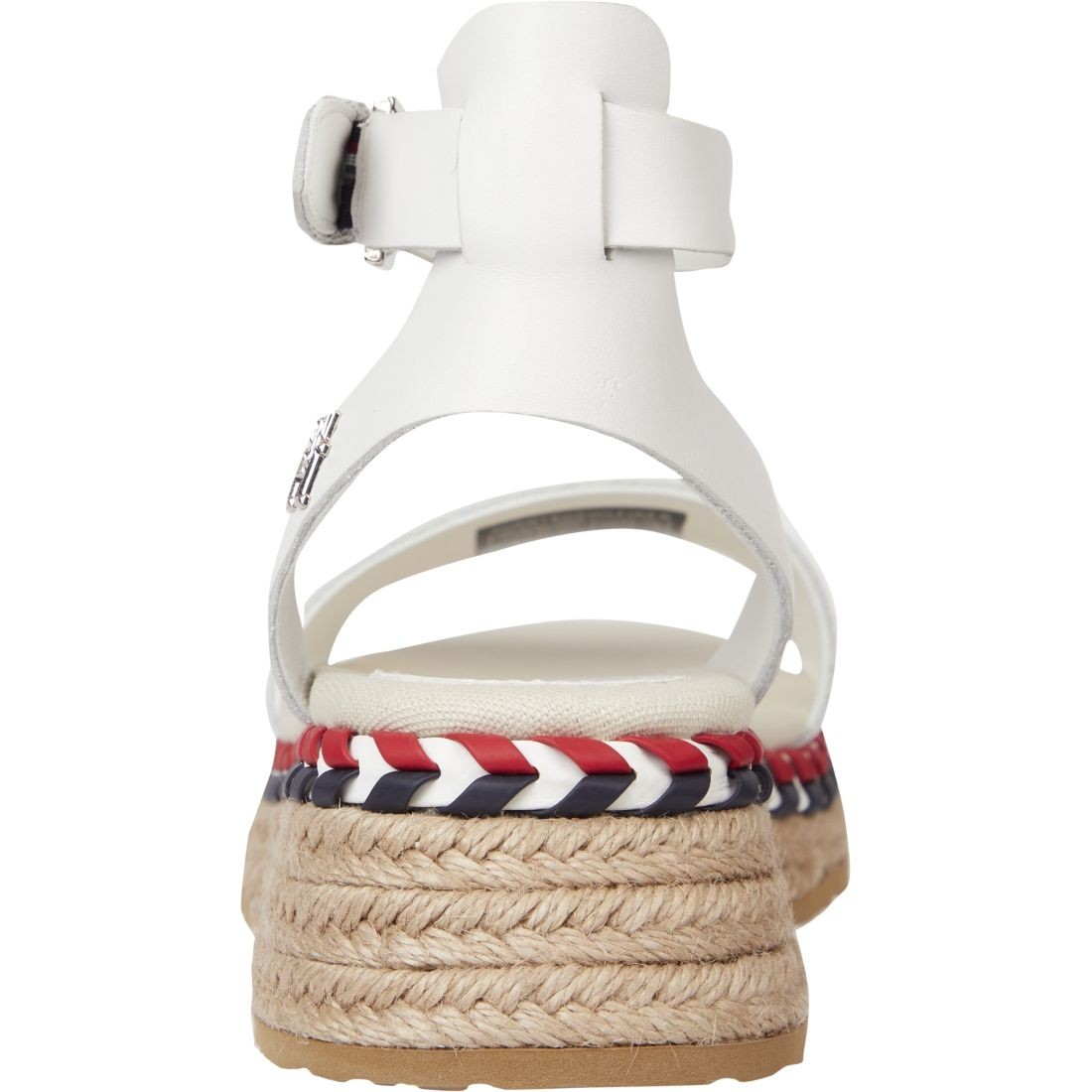 TOMMY HILFIGER Basutės moterims, Balta, Low wedge sandal 2