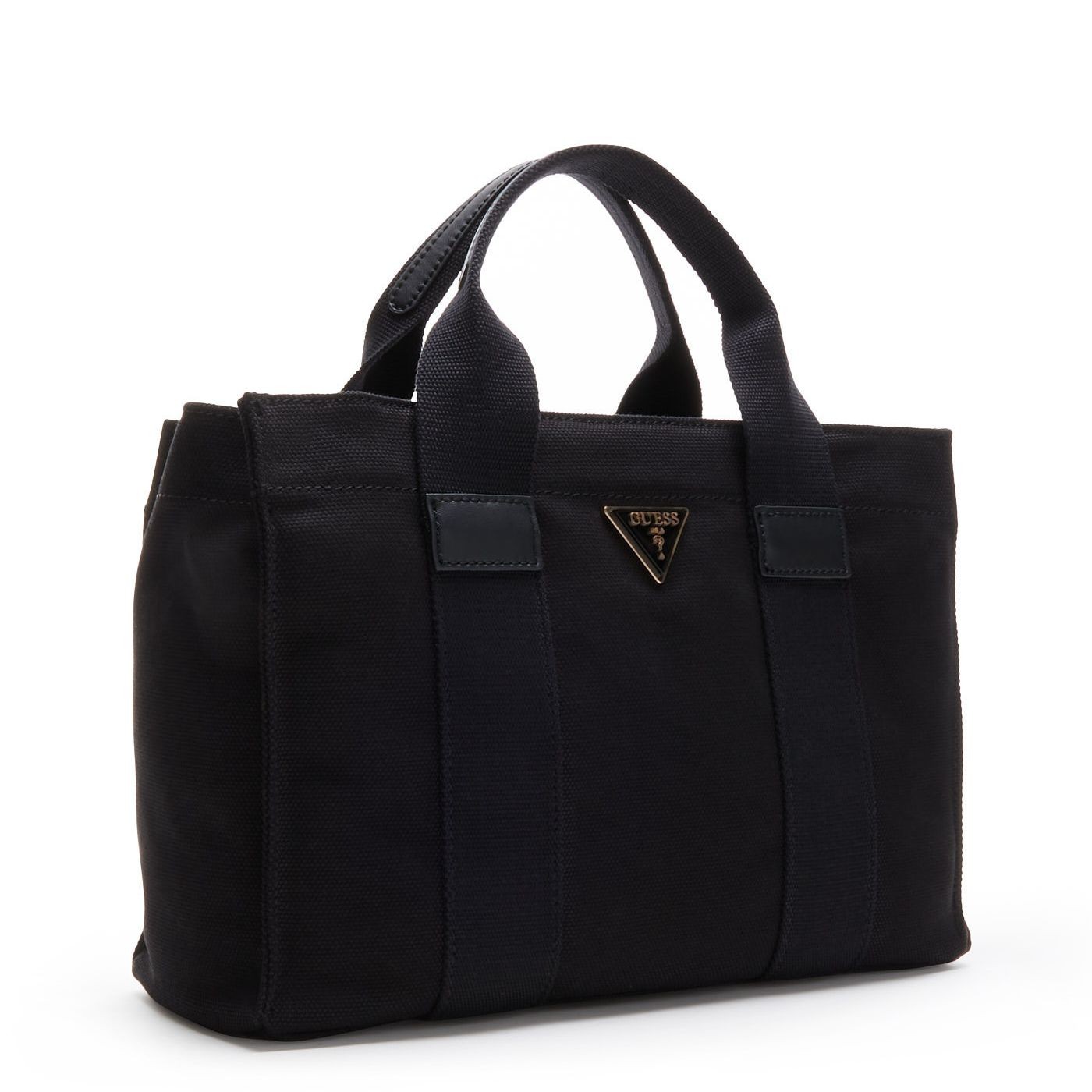 GUESS Pirkinių krepšys moterims, Juoda, Canvas Tote bag 1