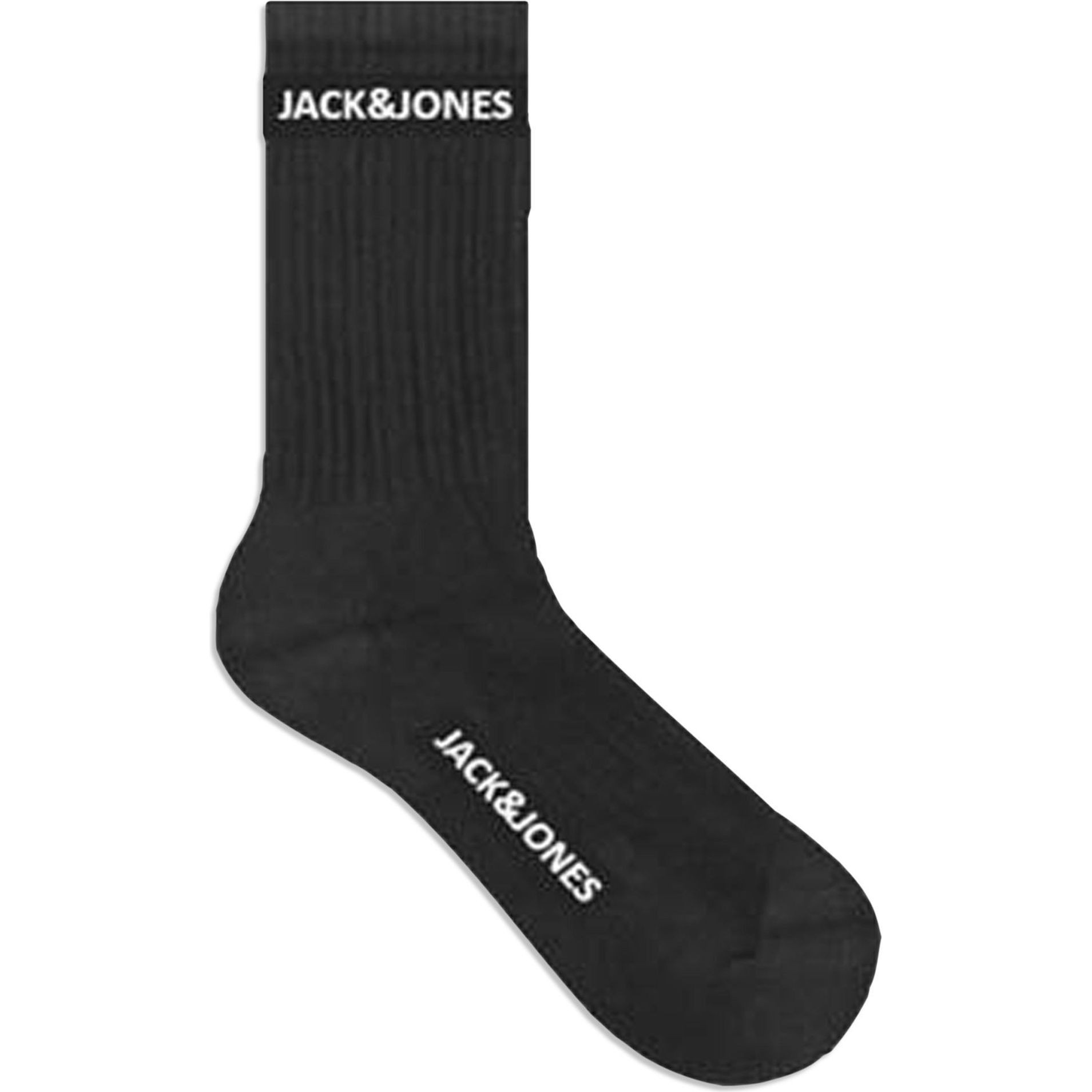 JACK & JONES Kojinės vyrams, Juoda, JACBASIC LOGO TENNIS 2