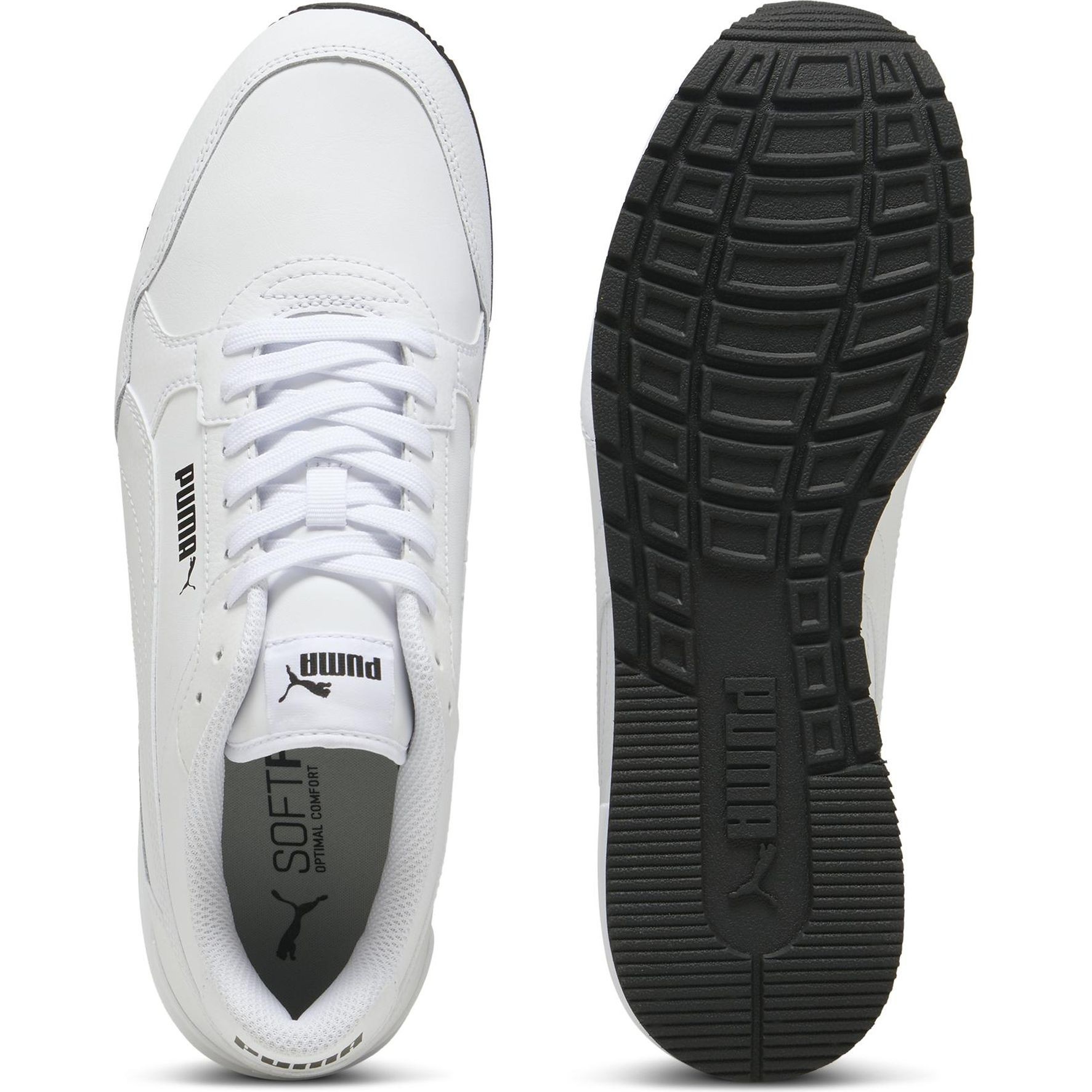 PUMA Laisvalaikio bateliai vyrams, Balta, ST Runner sneaker 5
