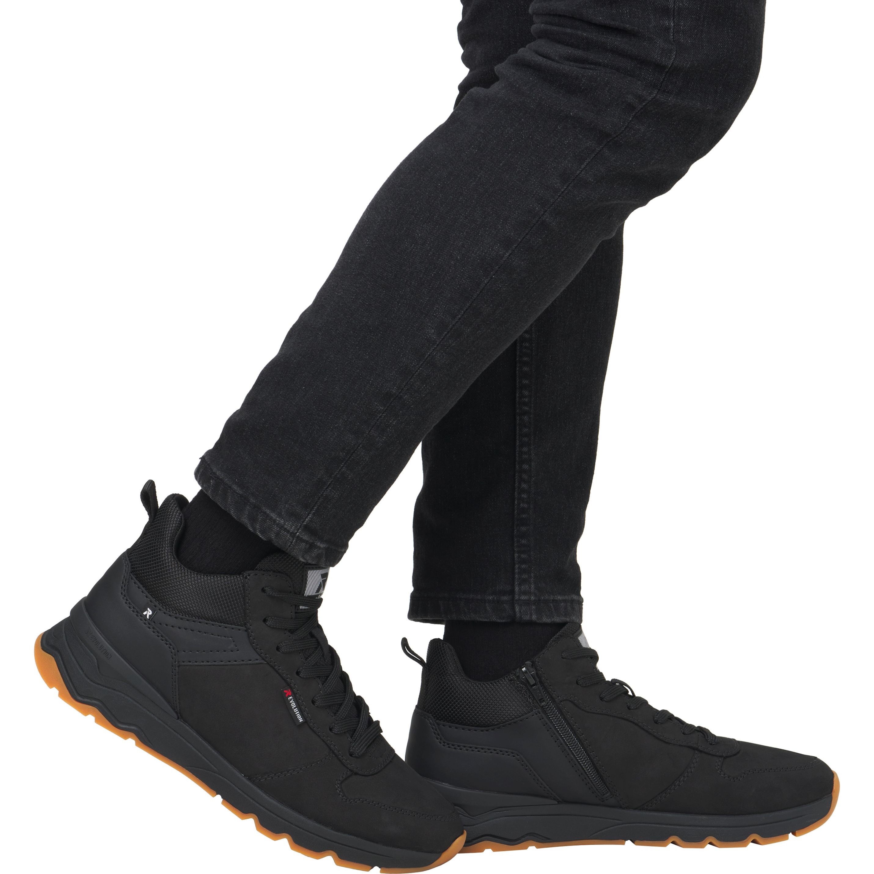 RIEKER EVOLUTION Aulinukai vyrams, Juoda, Men's boots 11