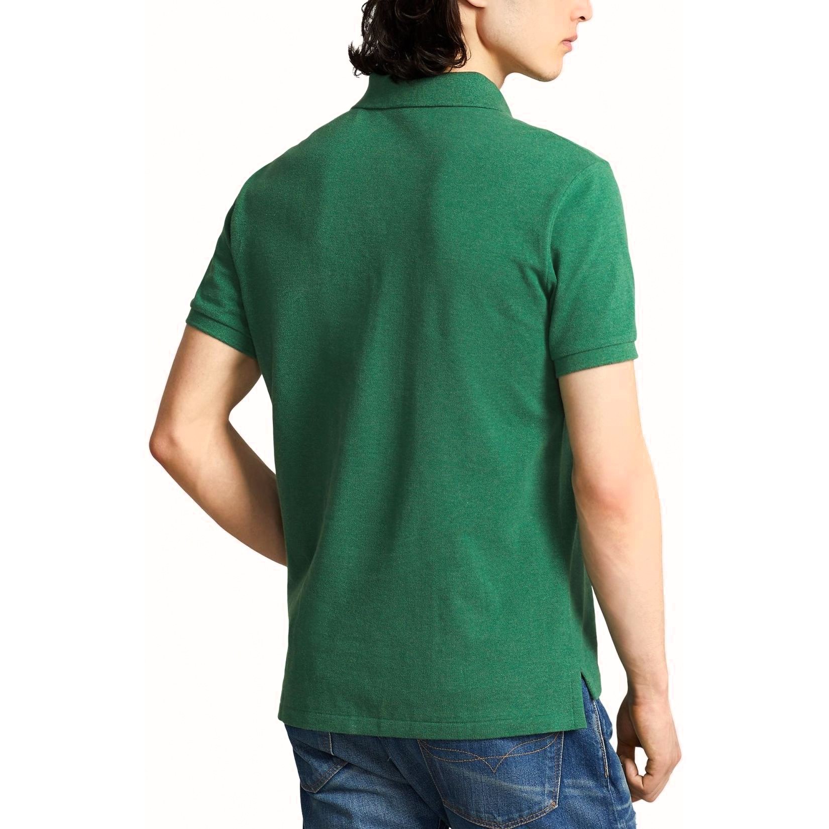 POLO RALPH LAUREN Polo marškiniai trumpos rank. vyrams, Žalia, Short sleeve polo shirt 3