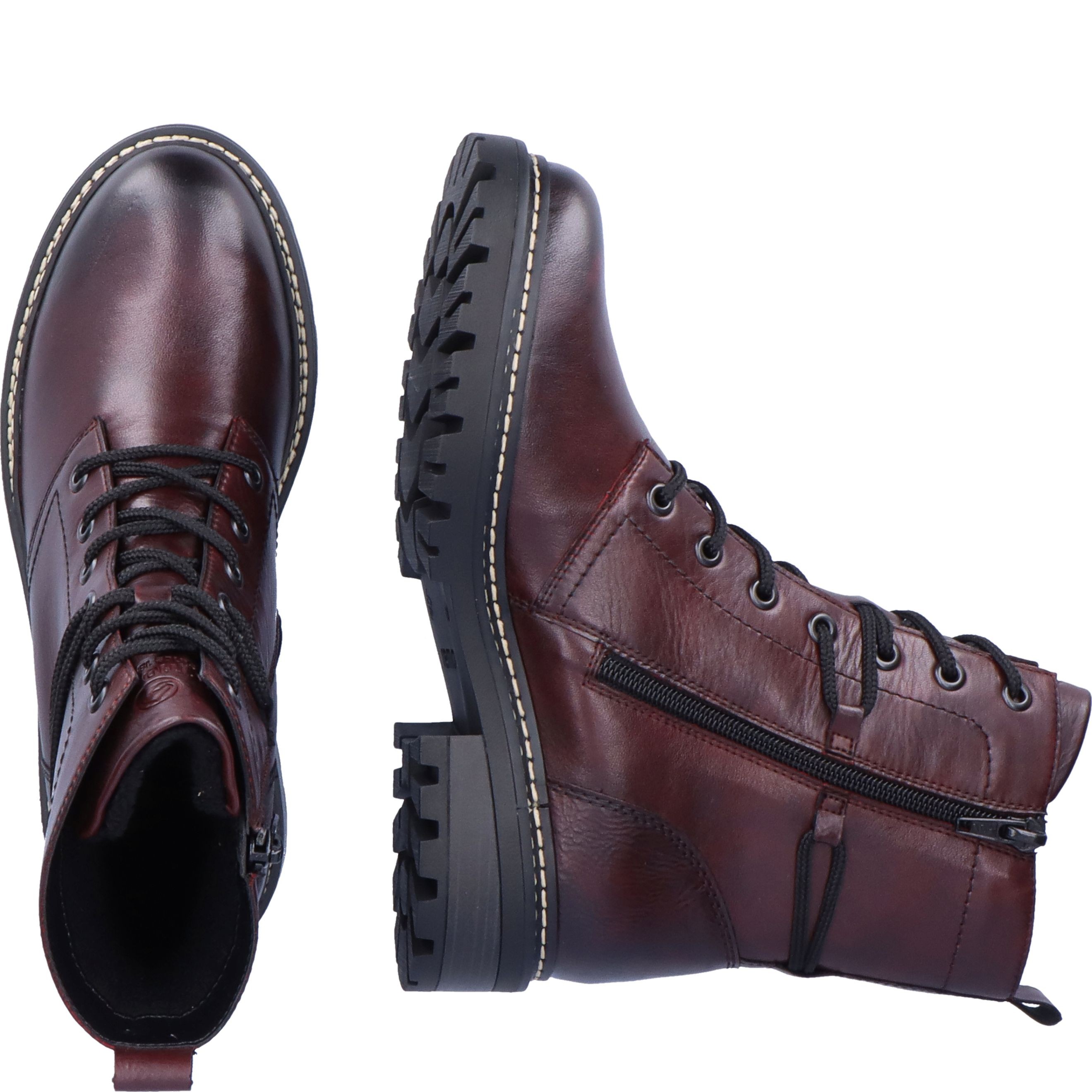 REMONTE Aulinukai moterims, Raudona, Ladies mid height boots 11