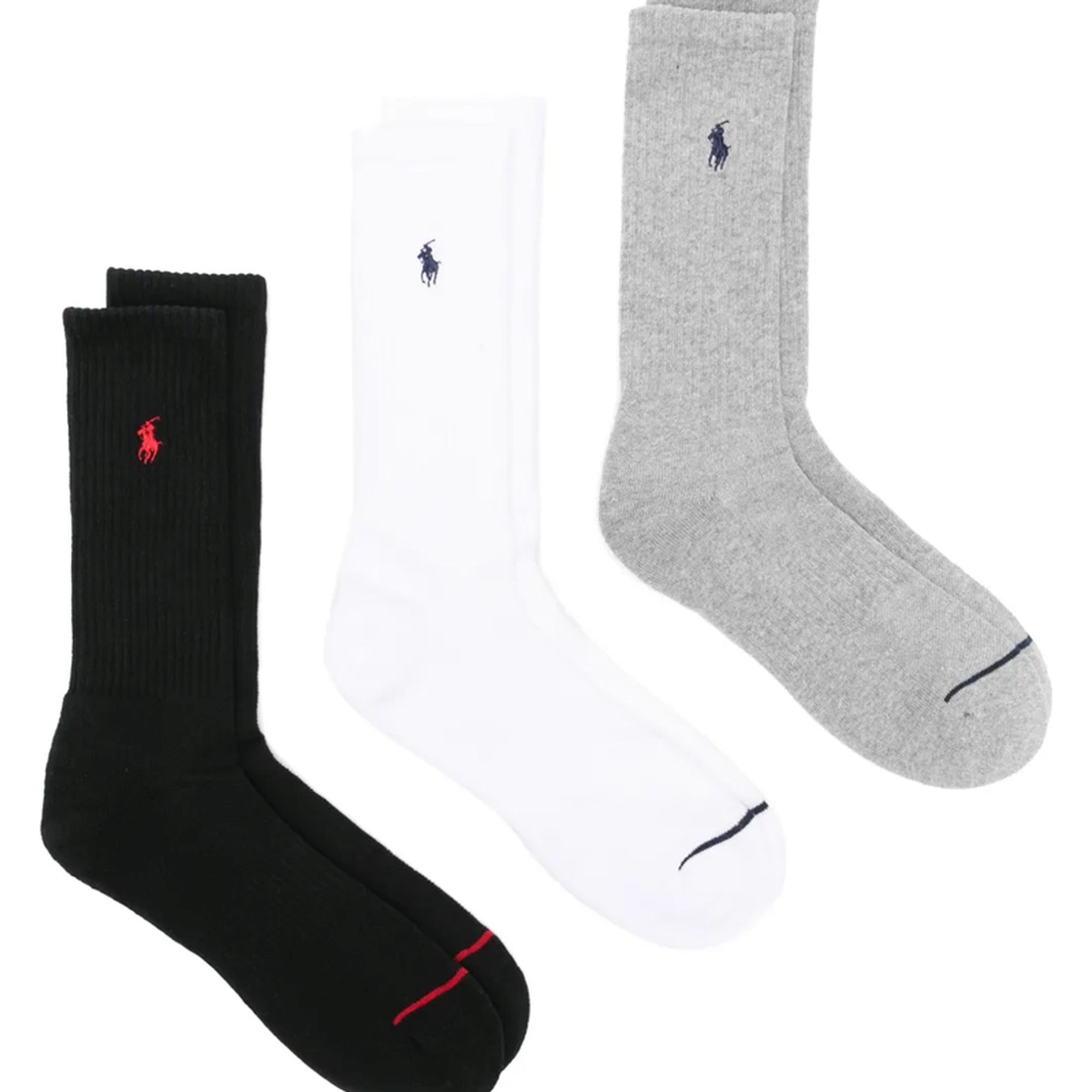 POLO RALPH LAUREN Kojinės vyrams, Marga, 3pk crew eu crew 3 pack 1