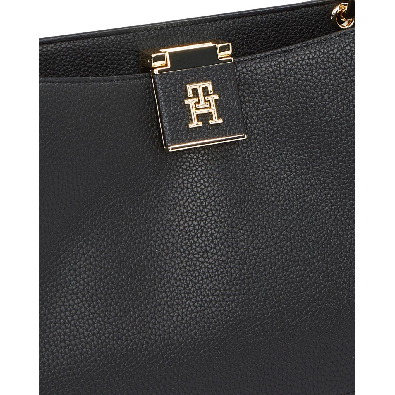 TOMMY HILFIGER Rankinė per petį moterims, Juoda, Her mini tote 4