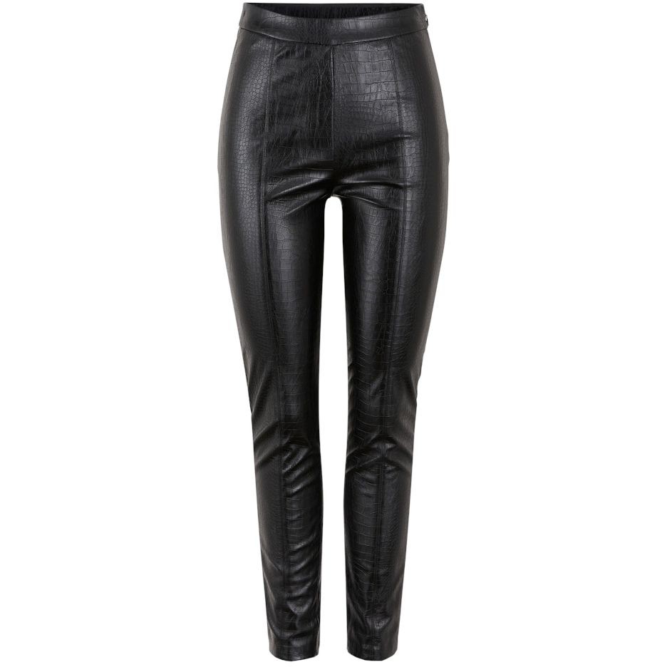 PIECES Megztinis moterims, Juoda, PCEMEVIA HW ANKLE PA 1