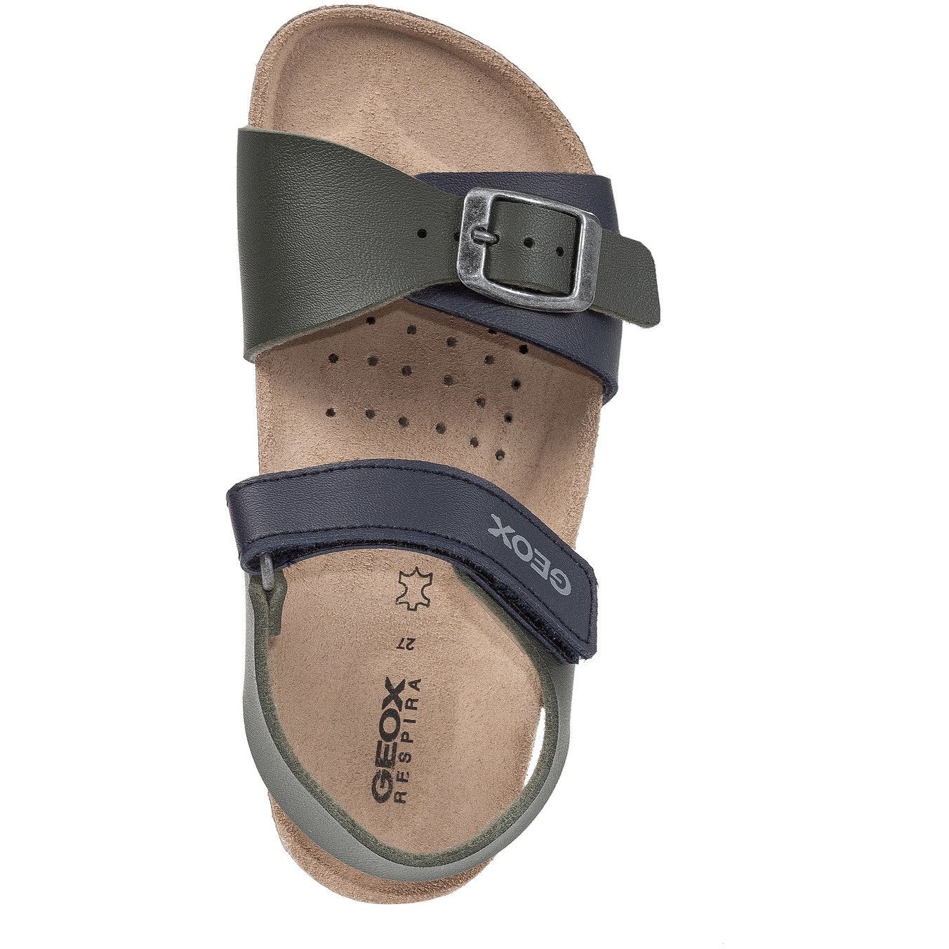 GEOX Basutės berniukams, Žalia, GHITA SANDALS 5