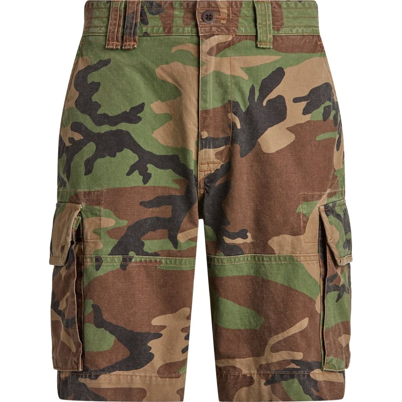 POLO RALPH LAUREN Šortai vyrams, Žalia, Gellar cargo short 1