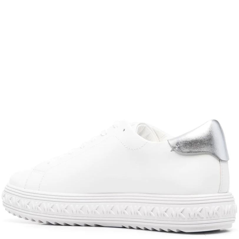 MICHAEL KORS Sportiniai bateliai moterims, Balta, Grove lace up trainer 3